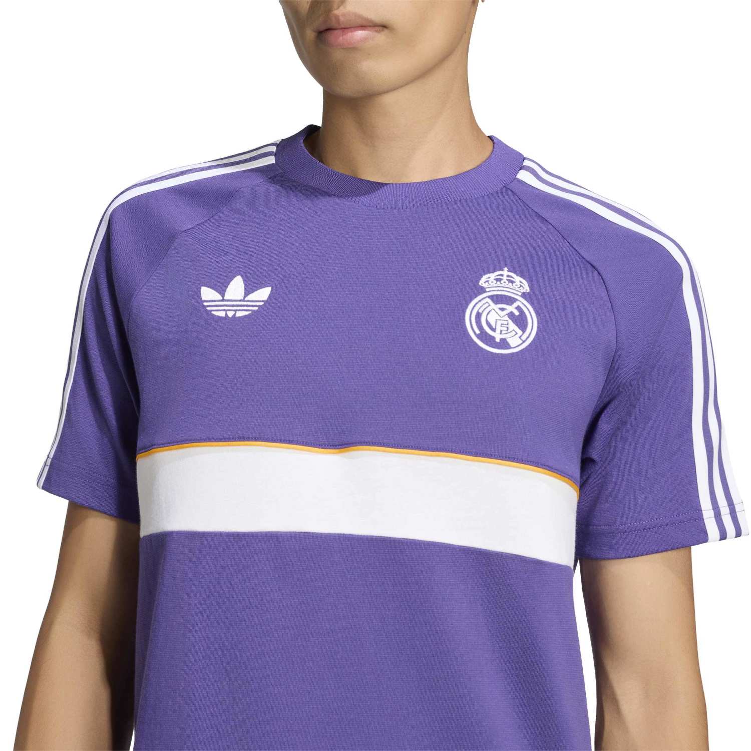 Mens adidas OG Icons T-Shirt 26/27 Purple – Official Real Madrid Store