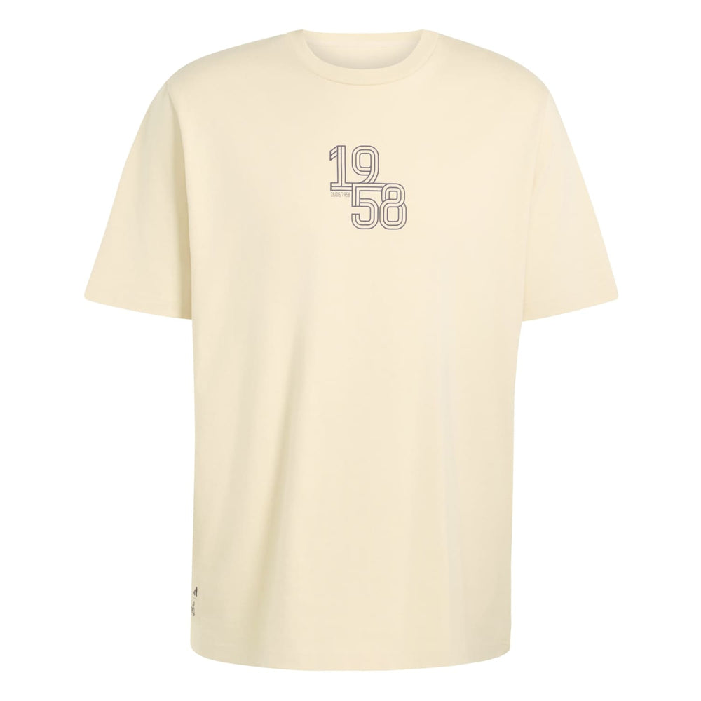 Camiseta Hombre adidas Heritage Pack Beige | 1958
