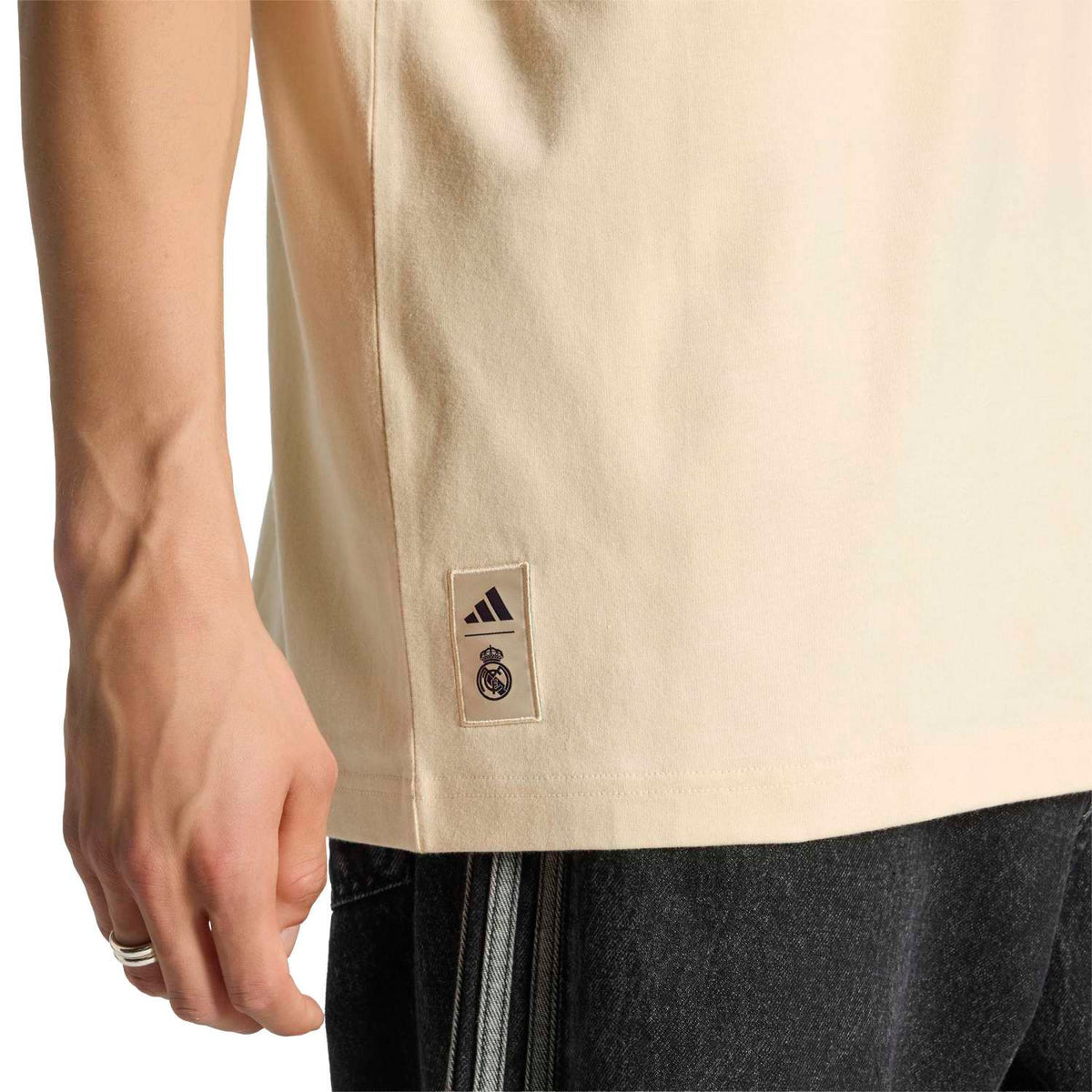 Mens adidas Heritage Pack T-Shirt Beige | 1958