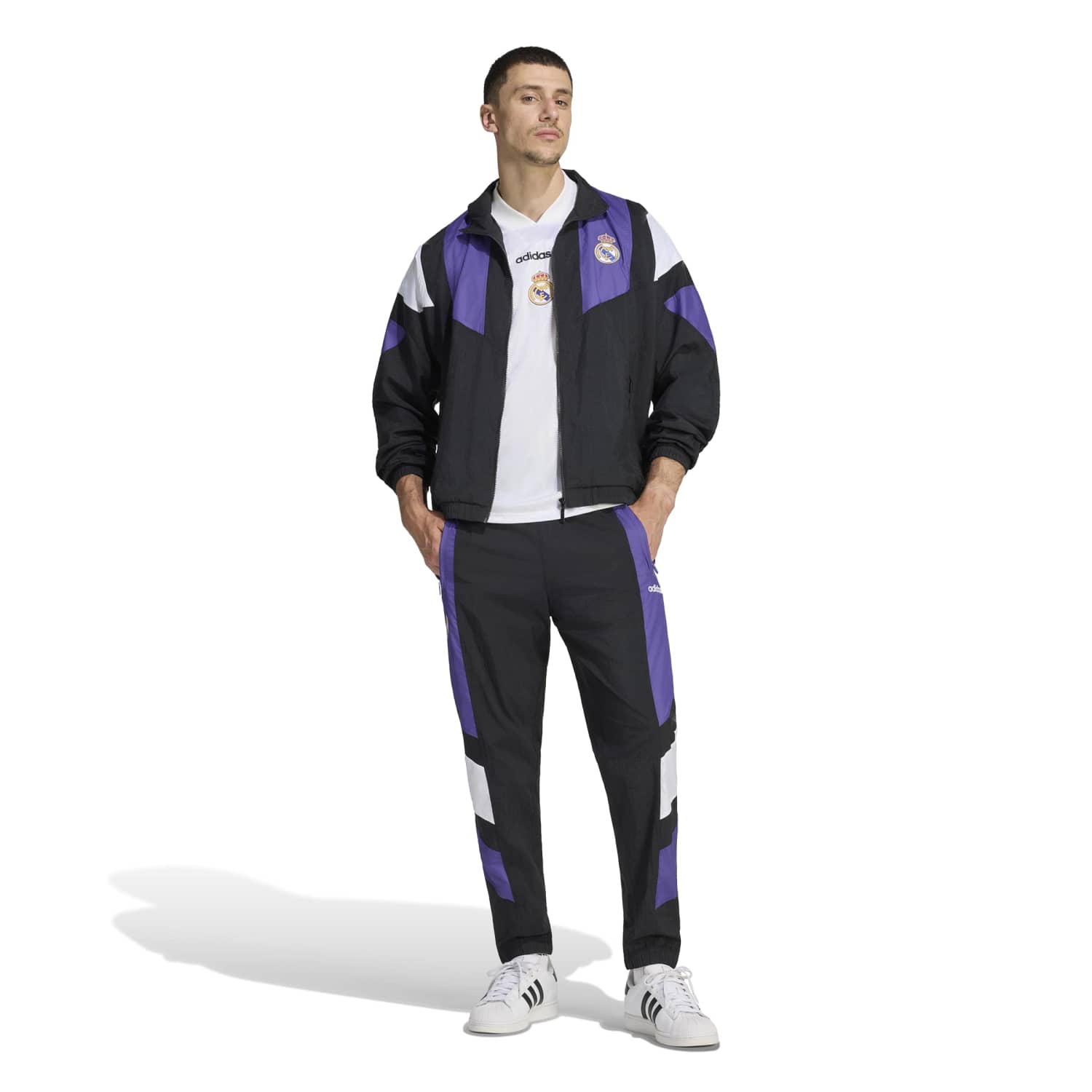 Chaqueta Chándal Hombre adidas EQT 26/27 Negra