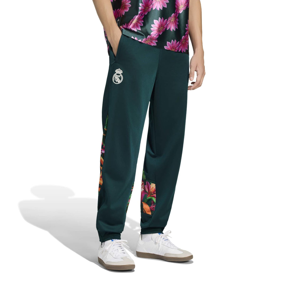 Mens adidas x FARM Rio Pants 26/27 Green