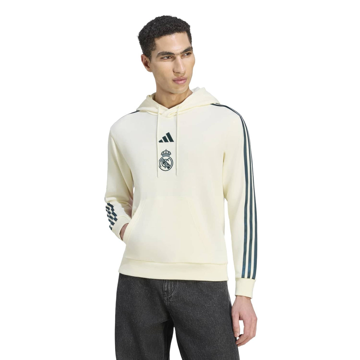 Mens adidas x FARM Rio Hoodie 26/27 Cream