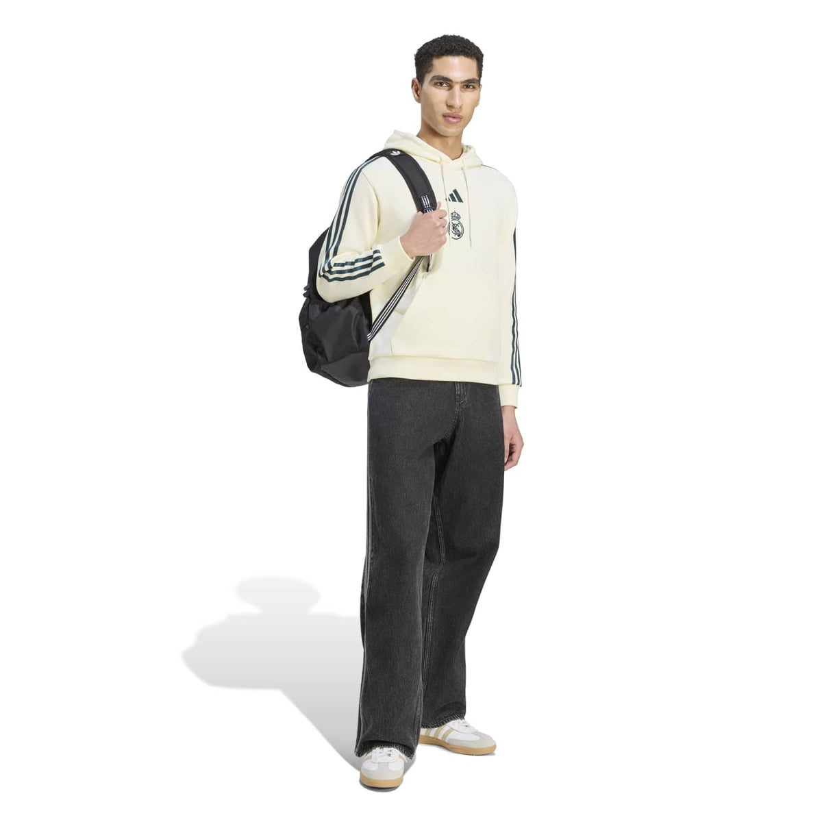 Mens adidas x FARM Rio Hoodie 26/27 Cream