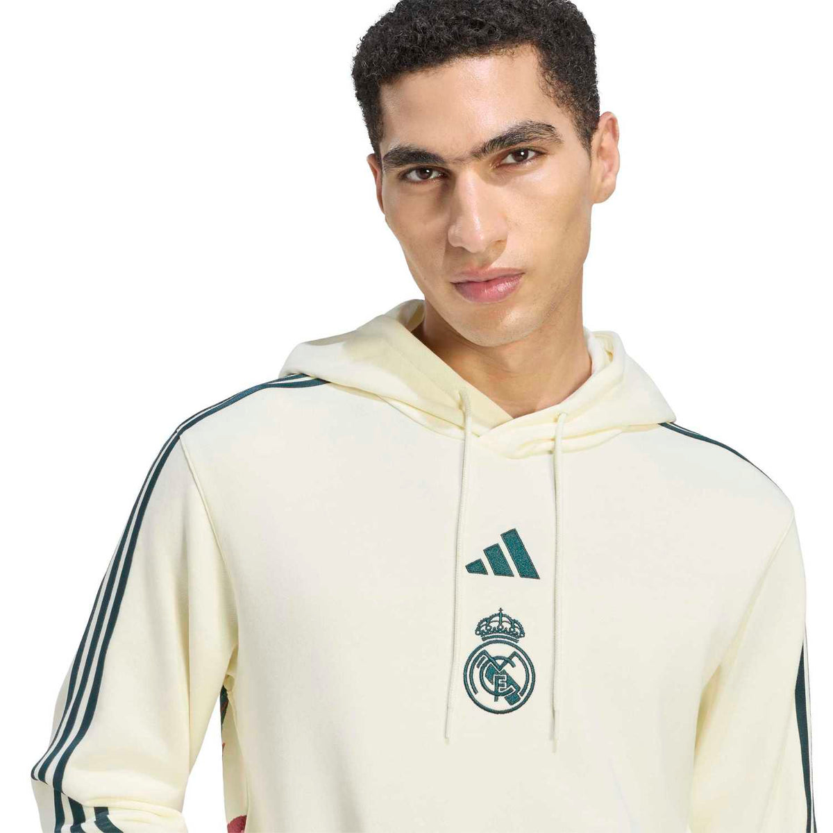Mens adidas x FARM Rio Hoodie 26/27 Cream