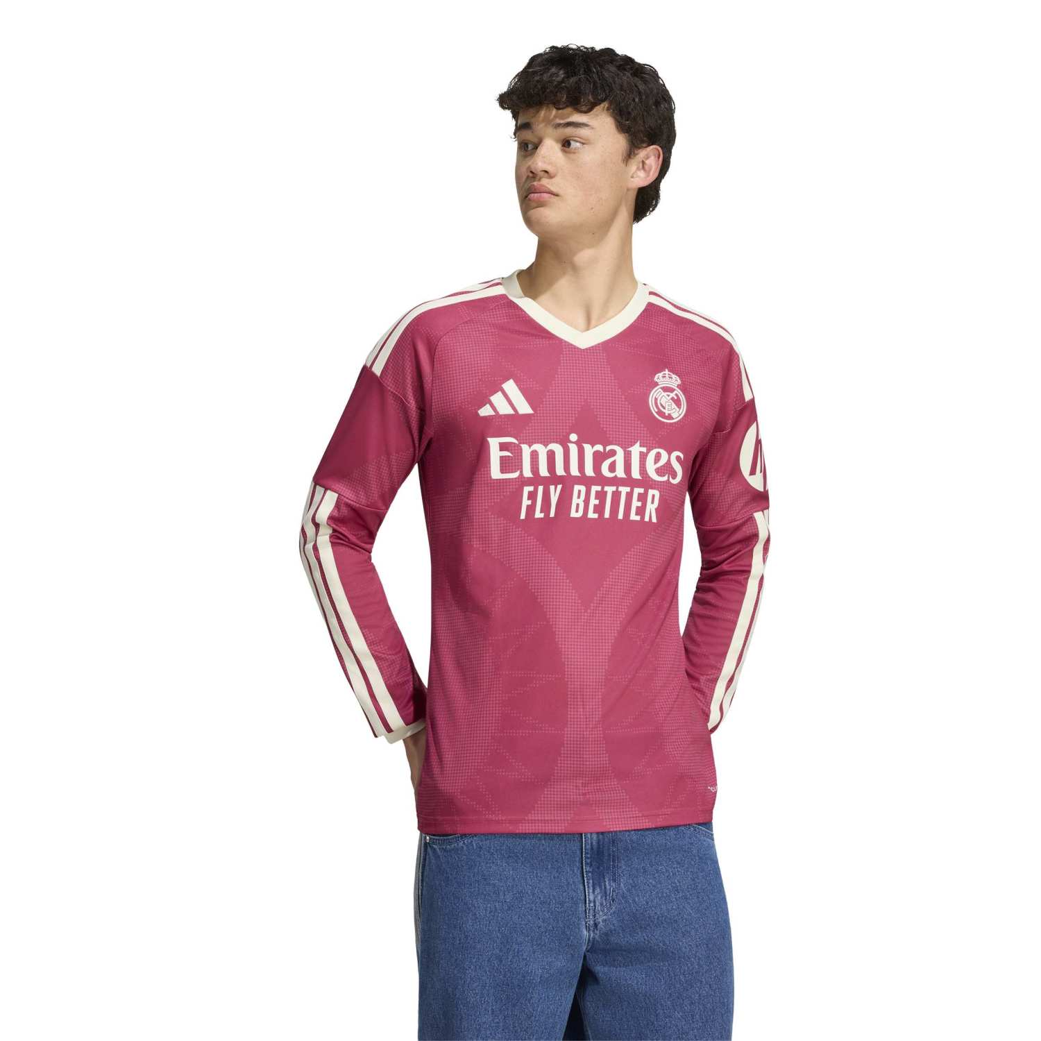 Mens Third Jersey Long Sleeve Pink 26/27