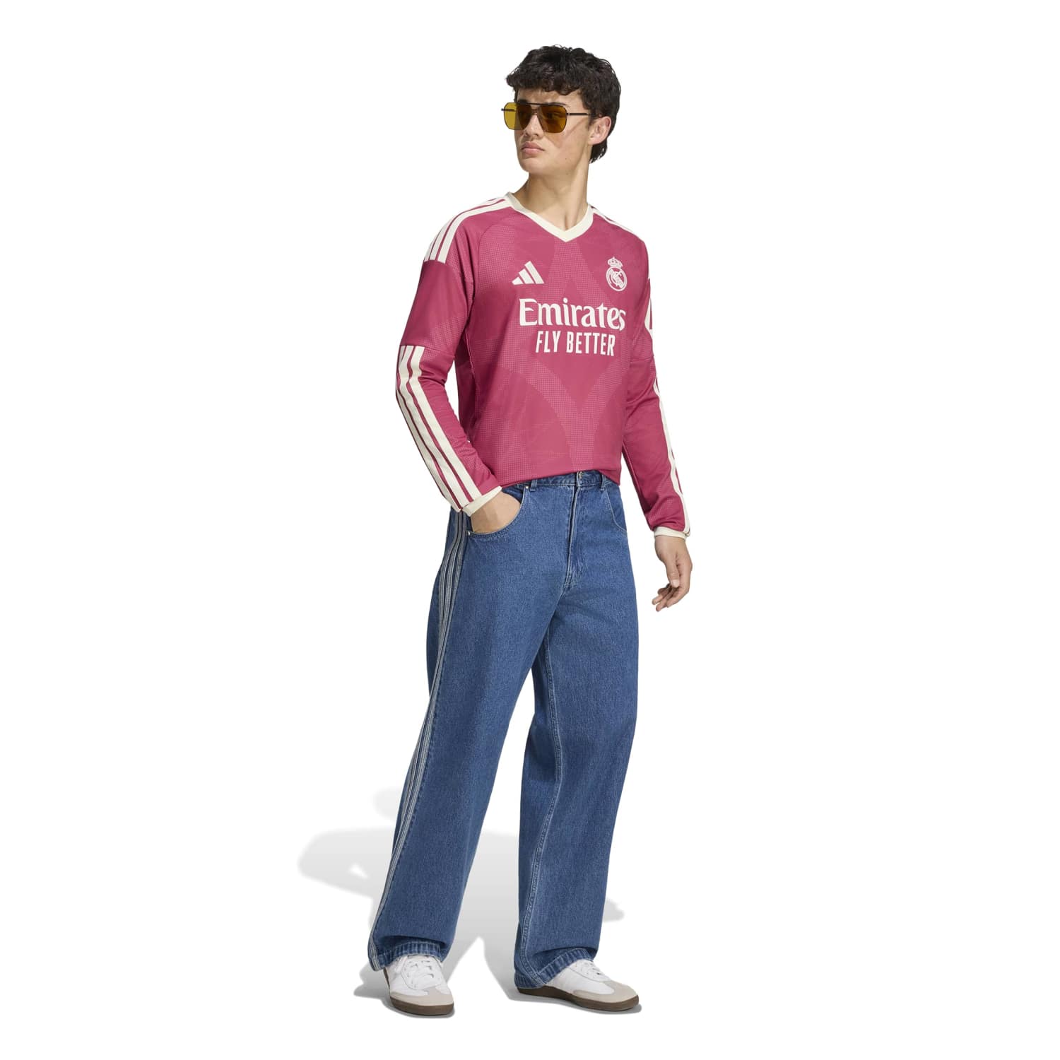 Mens Third Jersey Long Sleeve Pink 26/27