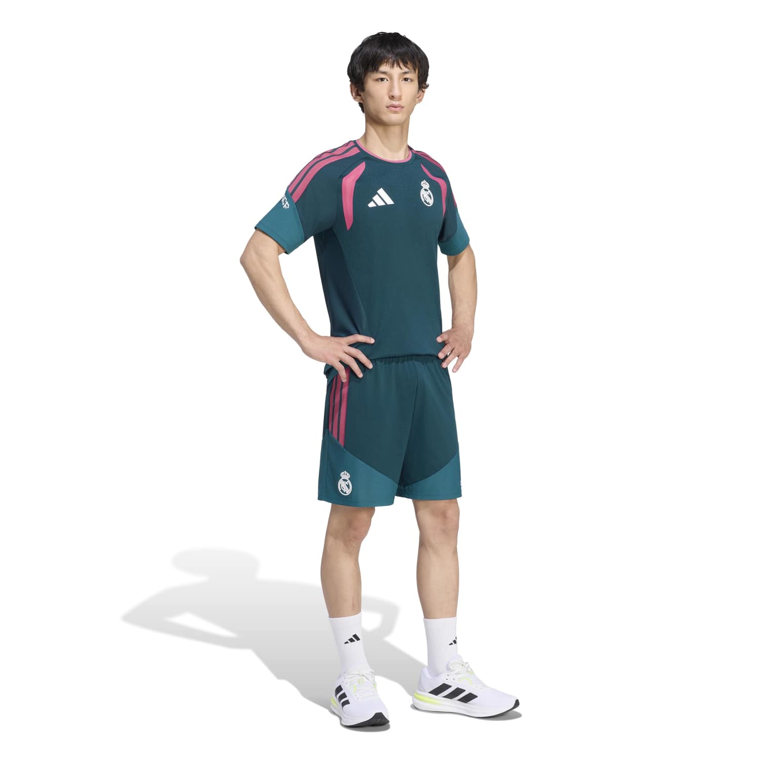Mens adidas Pro Training DT Shorts 26/27 Green