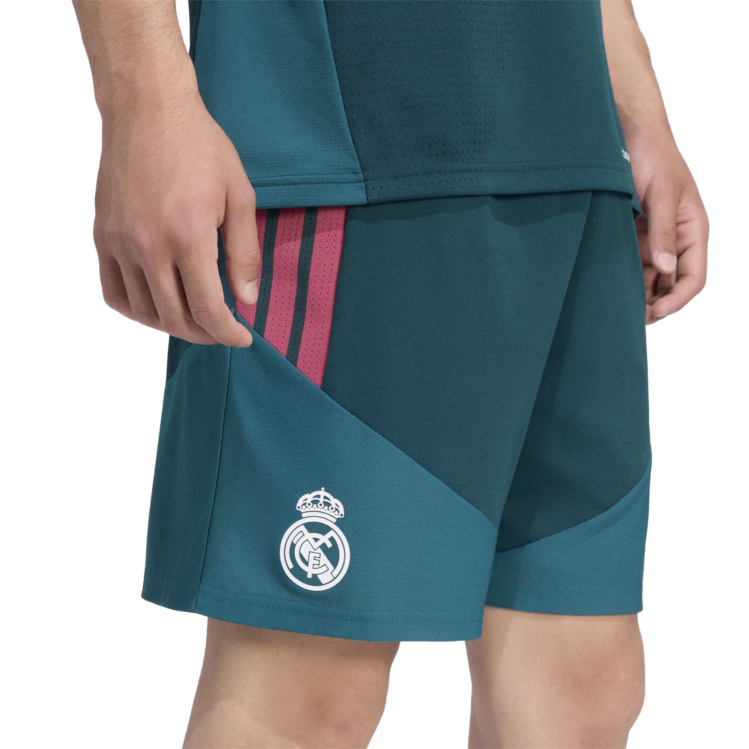 Mens adidas Pro Training DT Shorts 26/27 Green