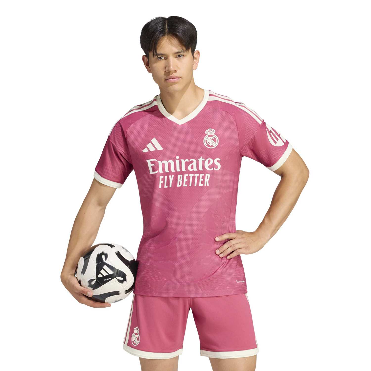 Camiseta Authentic Hombre Tercera Equipación Rosa 26/27
