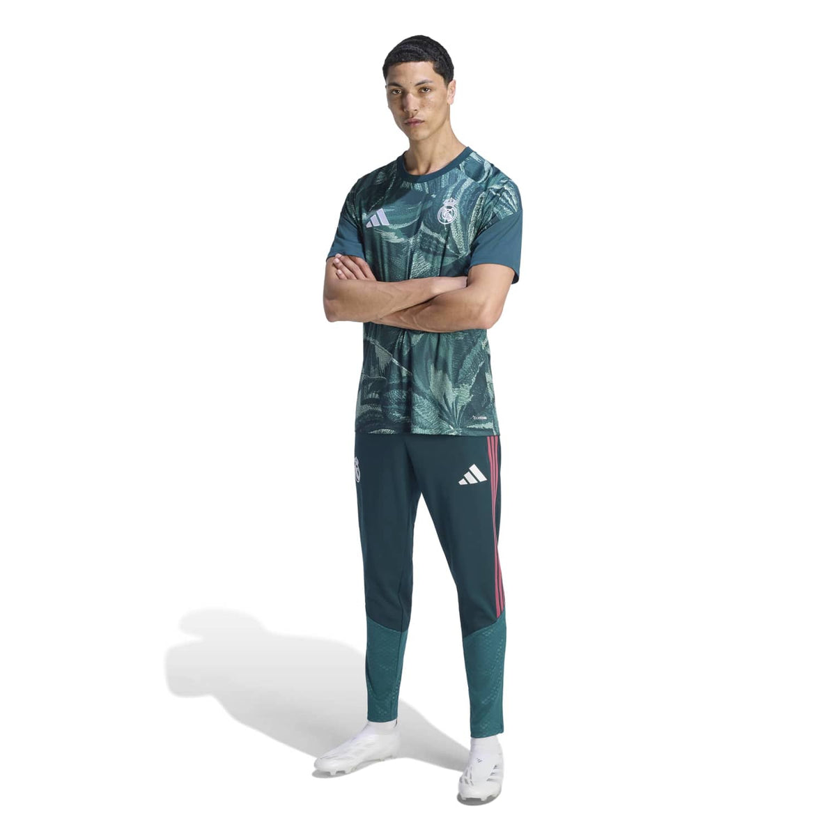 Mens adidas x FARM Rio Warm Up Shirt 26/27 Green