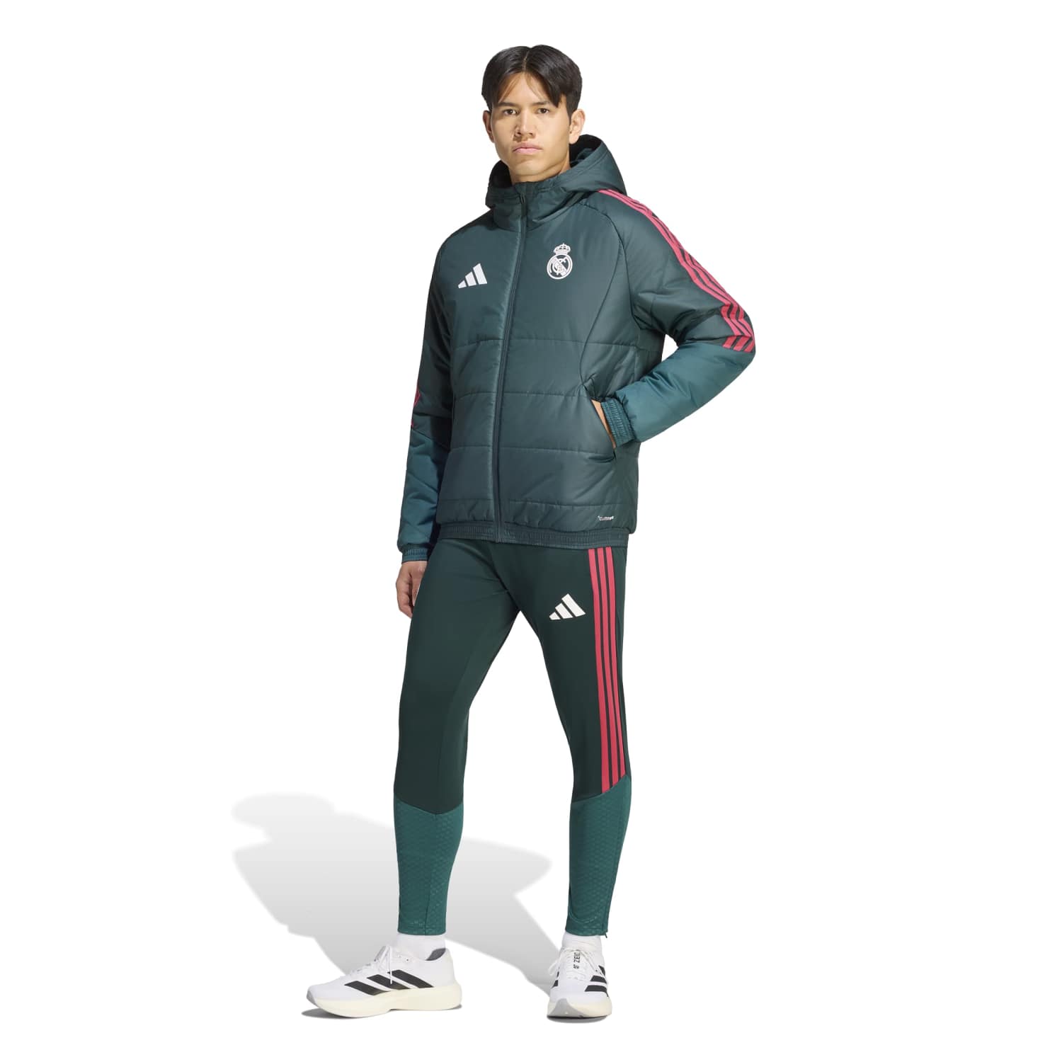 Veste d'Entraînement Hiver Homme adidas 26/27 Vert