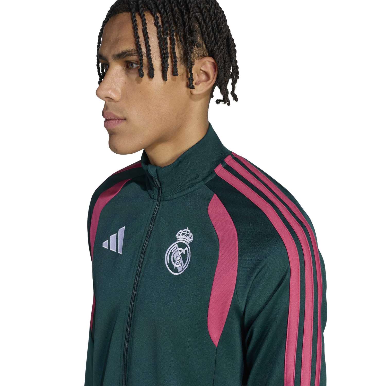 Mens adidas Training Tracksuit 26/27 Green – Official Real Madrid