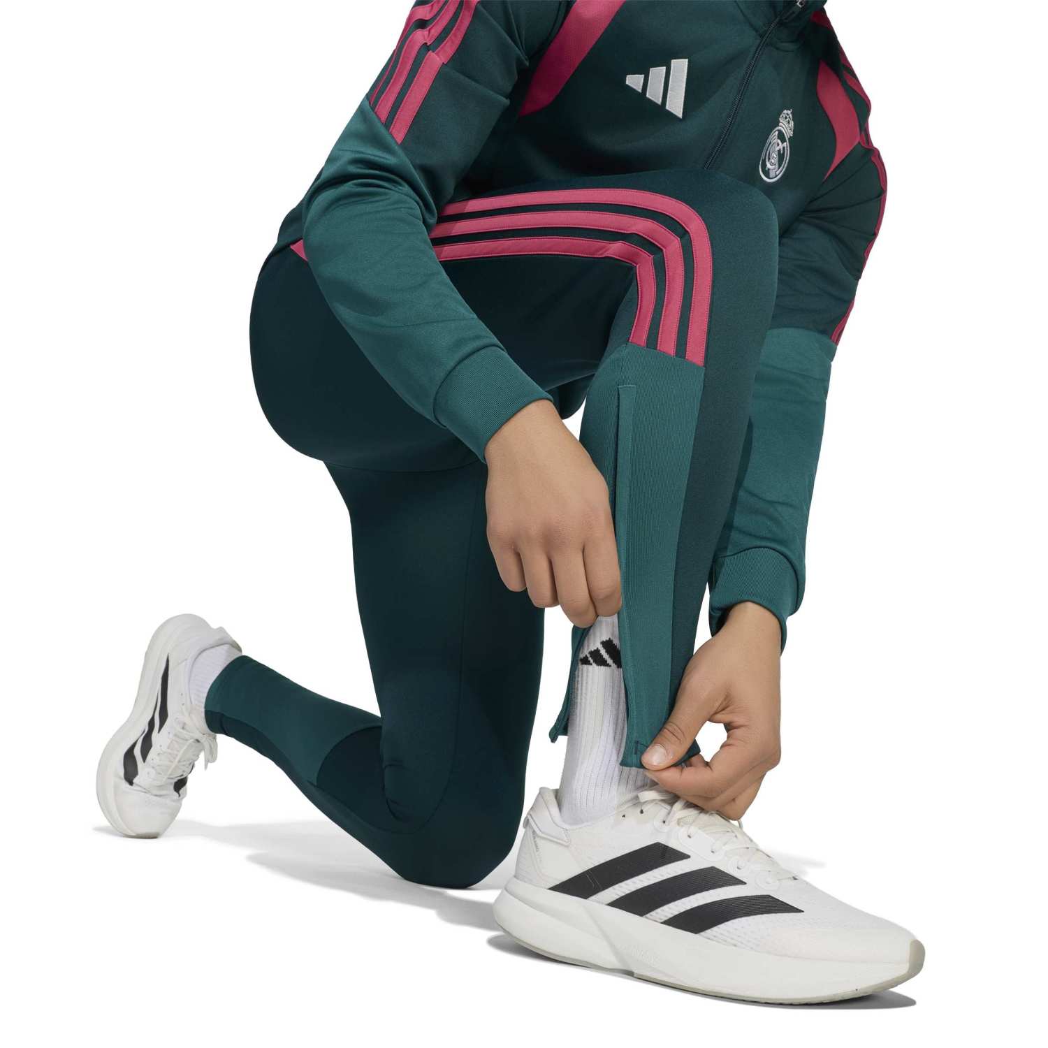 Mens adidas Training Tracksuit 26/27 Green – Official Real Madrid