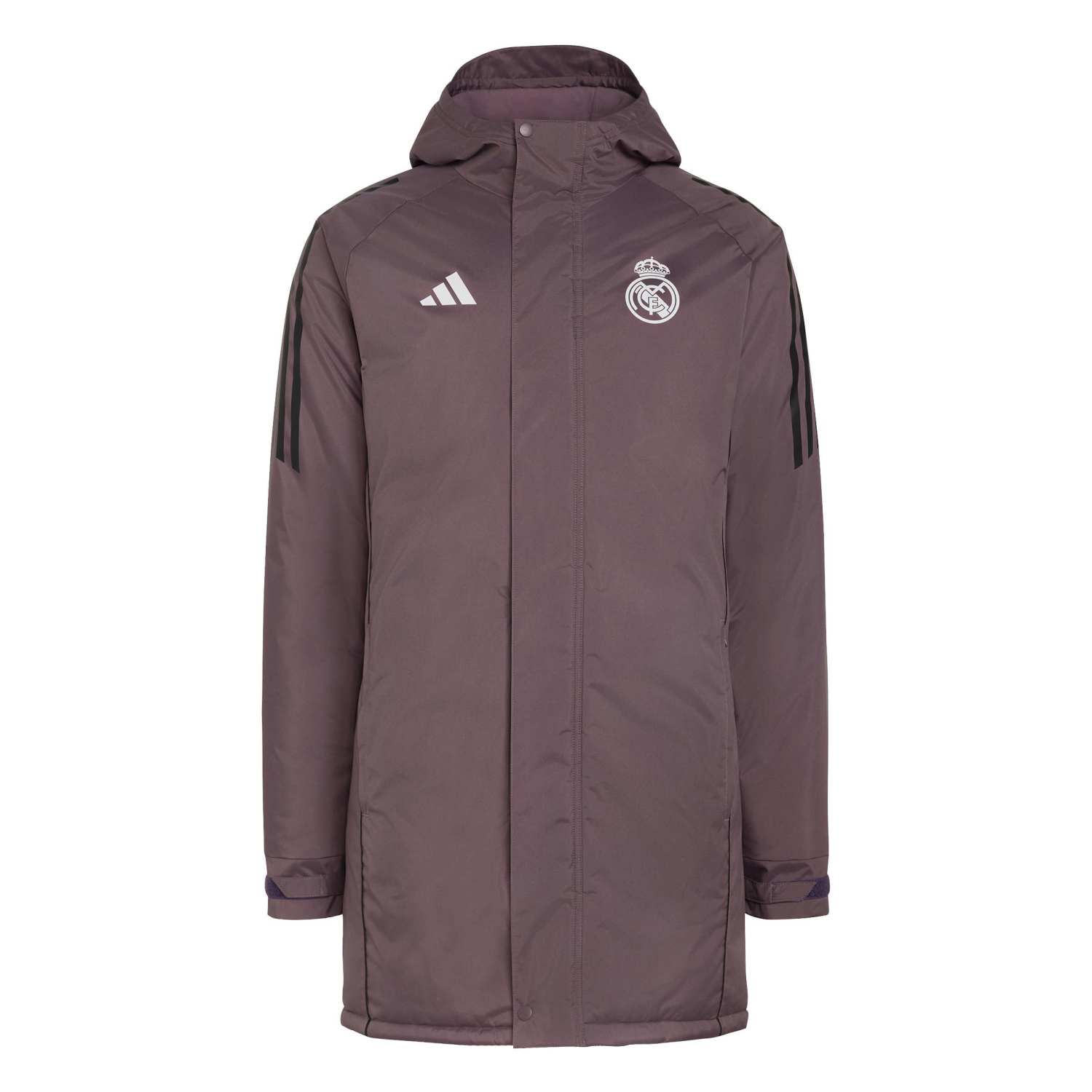Abrigo Parka Hombre adidas Entrenamiento 25/26 Morado