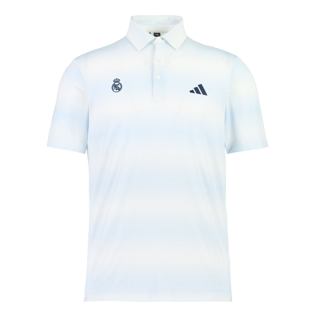 Mens adidas Ultimate365 Climacool Mesh Polo Crystal Blue