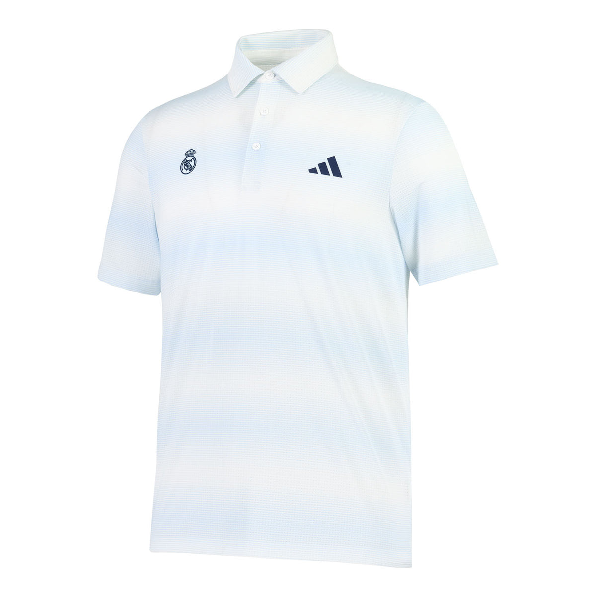 Mens adidas Ultimate365 Climacool Mesh Polo Crystal Blue