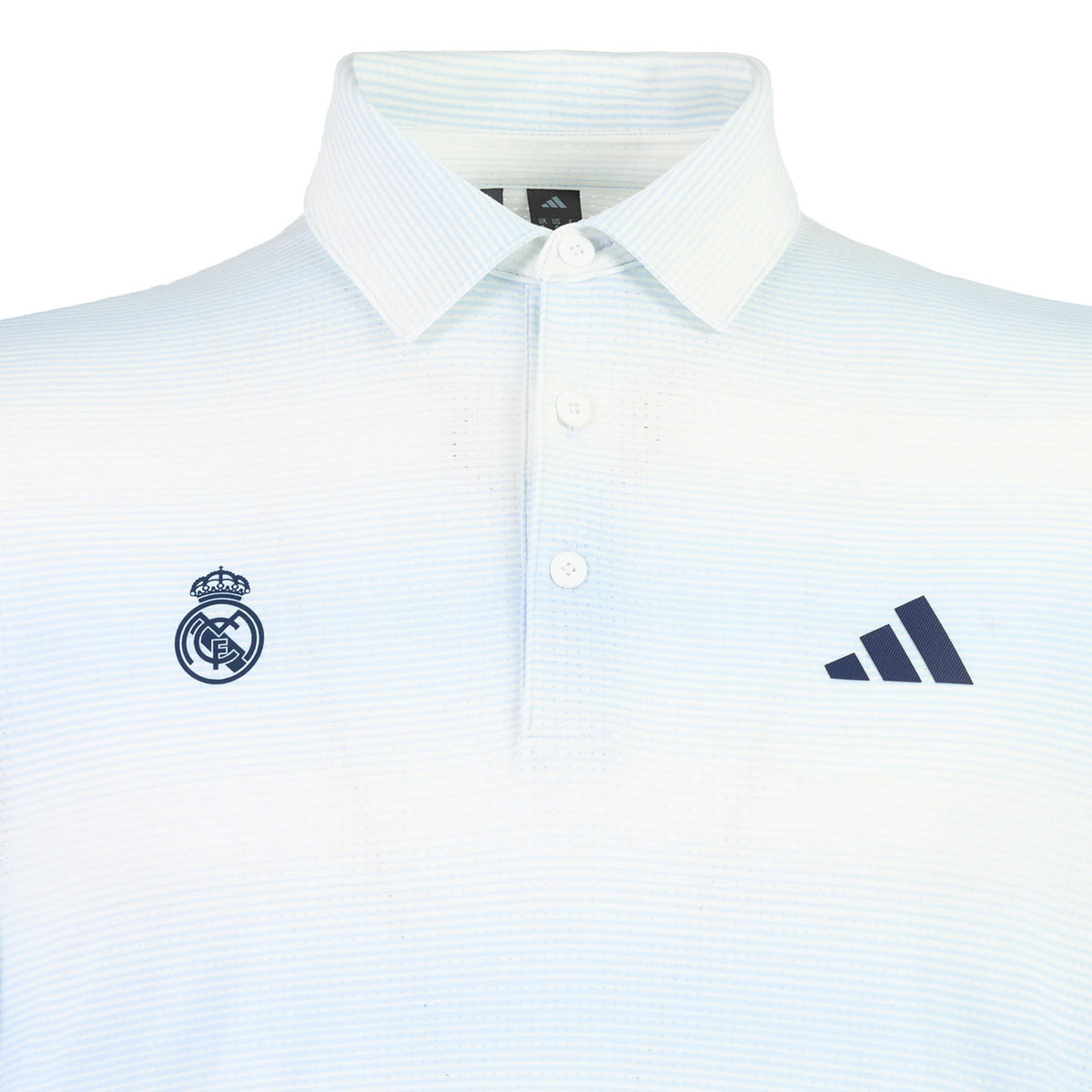 Mens adidas Ultimate365 Climacool Mesh Polo Crystal Blue