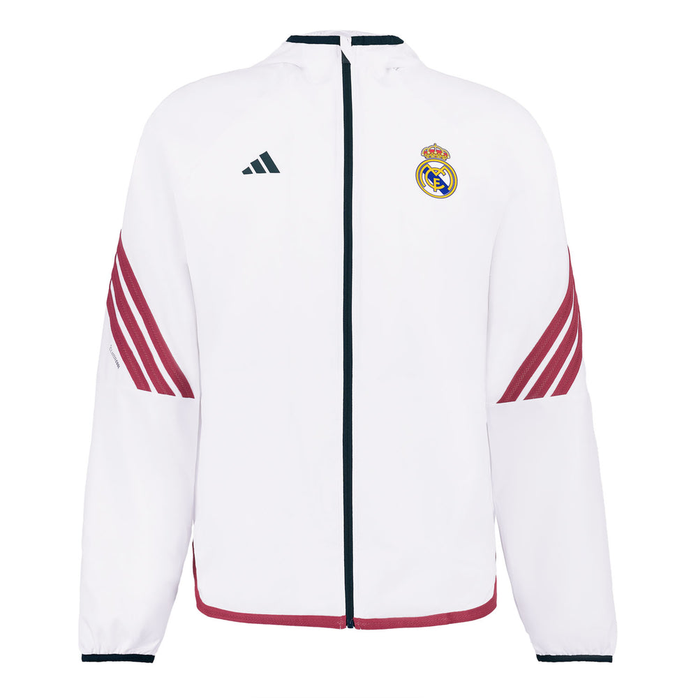 Mens Basketball Warm Up Jacket 26/27 White