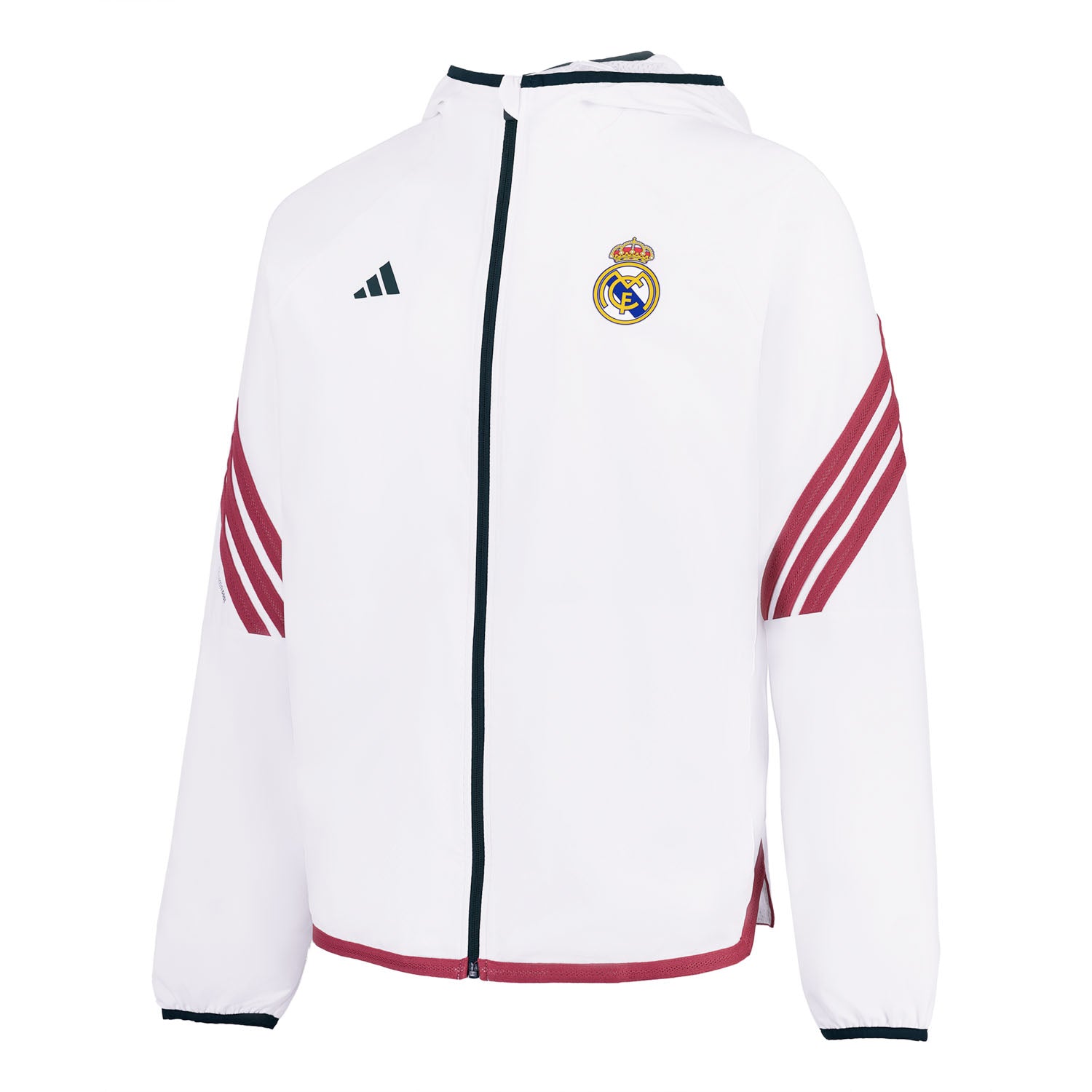 Mens Basketball Warm Up Jacket 26/27 White
