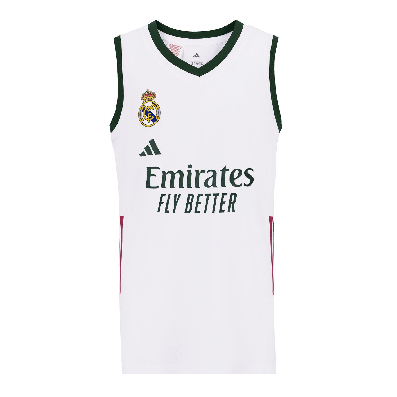 Youth Home Basketball Shirt 26/27 White