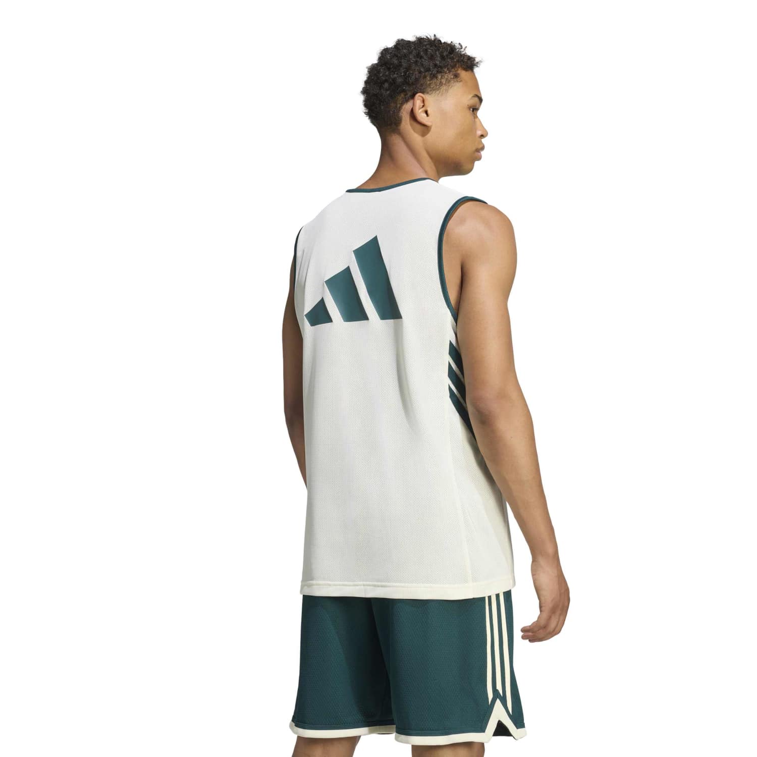 Mens Reversible Basketball Training Jersey 26/27 Green