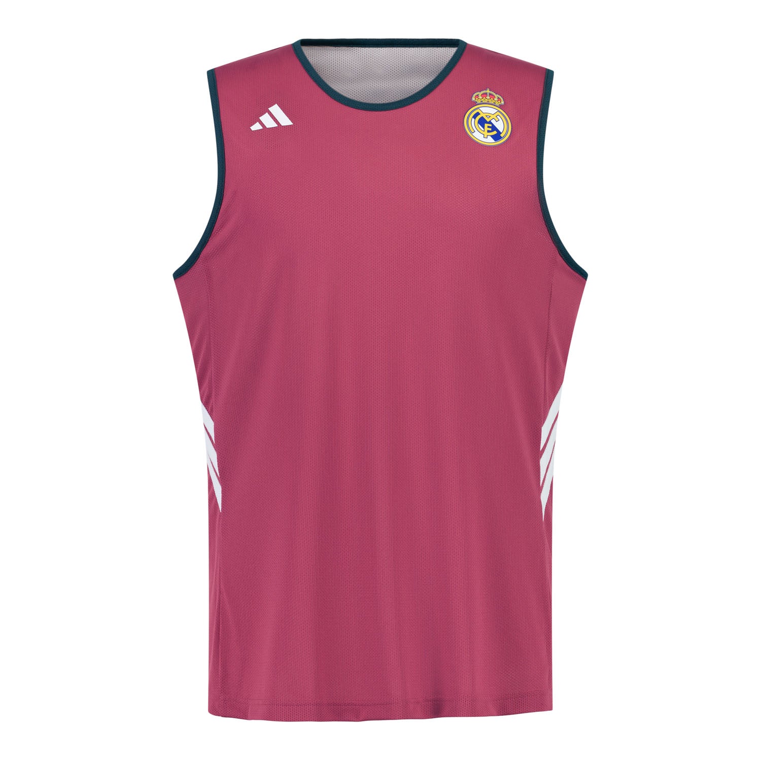 Mens Reversible Basketball Training Jersey 26/27 White
