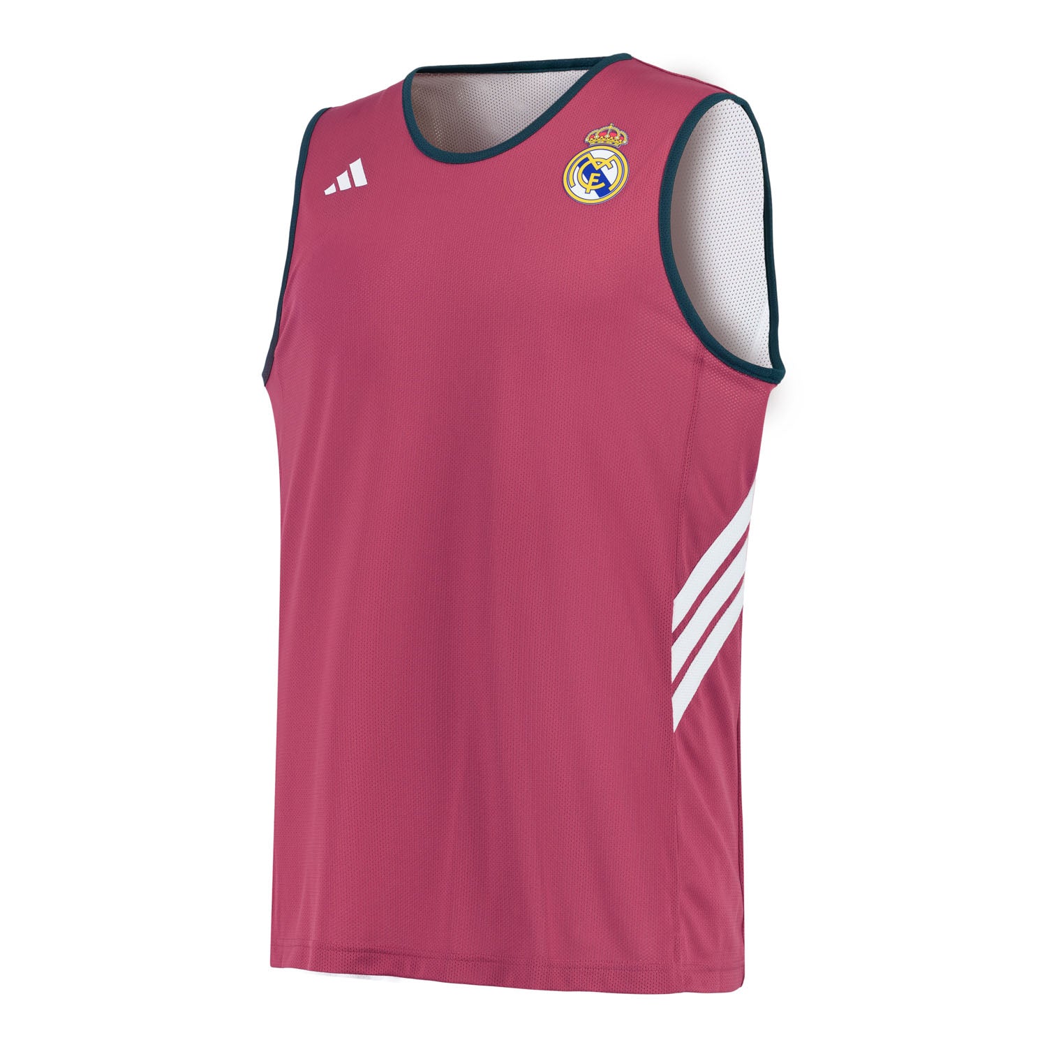 Mens Reversible Basketball Training Jersey 26/27 White