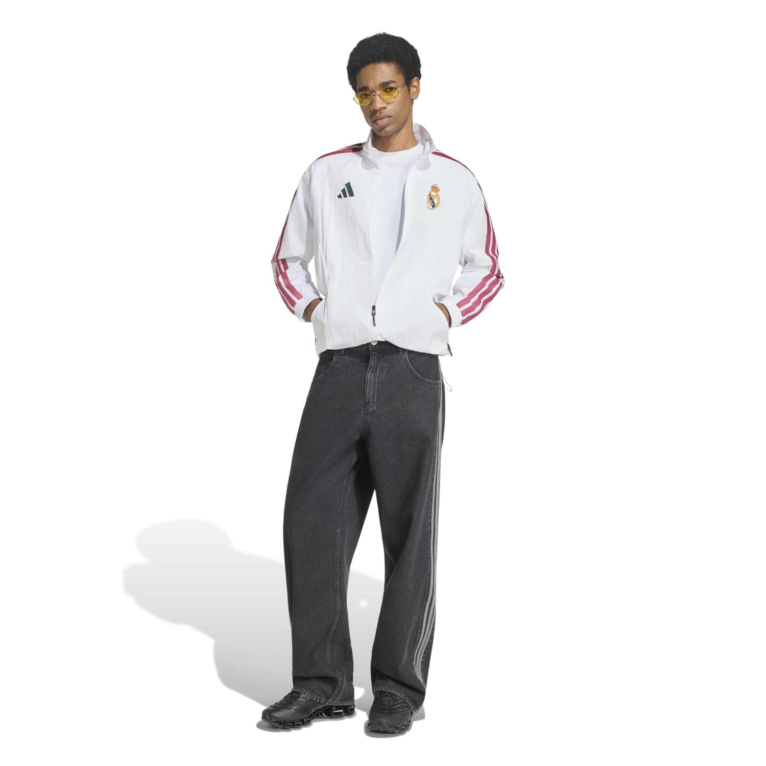 Chaqueta Himno Hombre adidas 26/27 Blanca