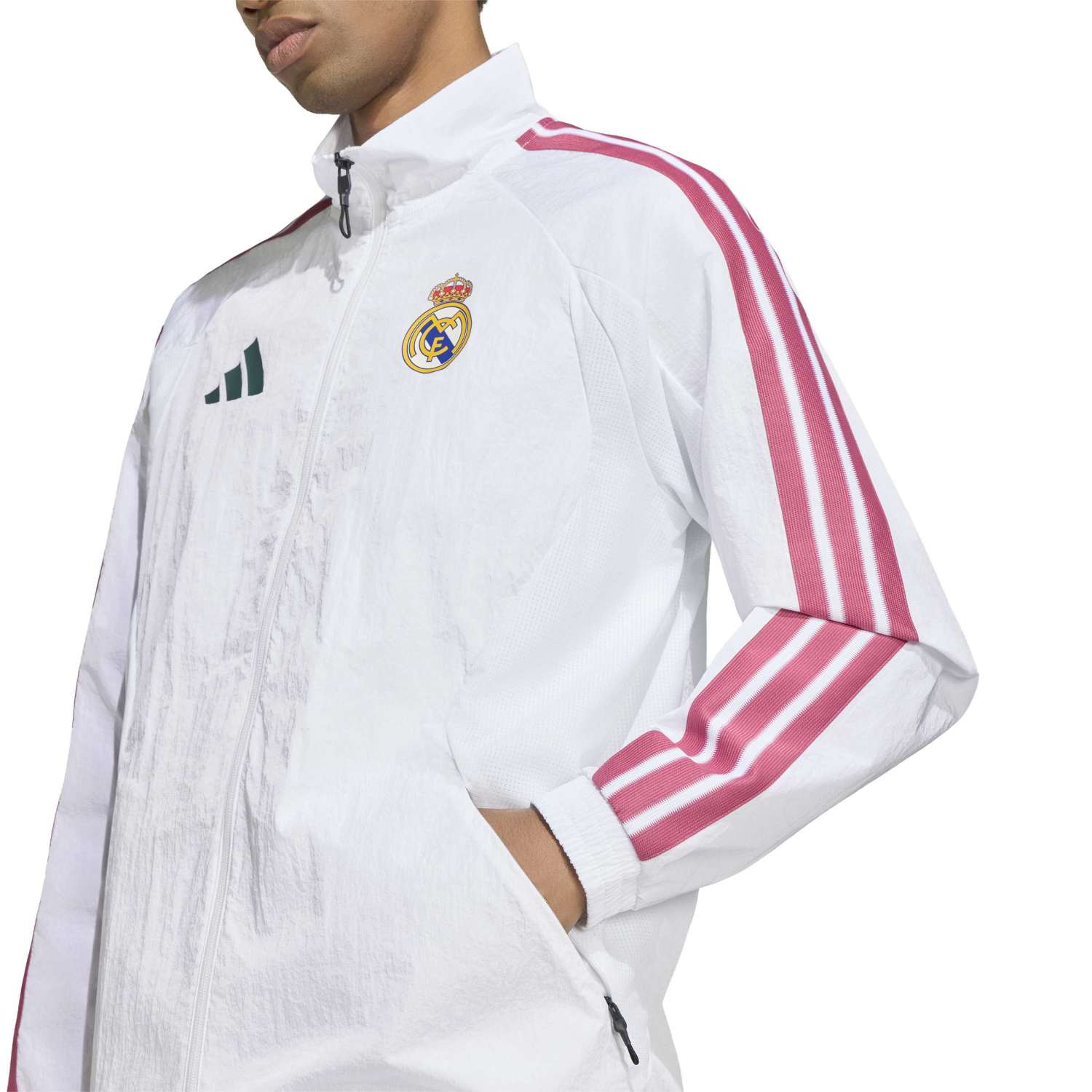 Chaqueta Himno Hombre adidas 26/27 Blanca