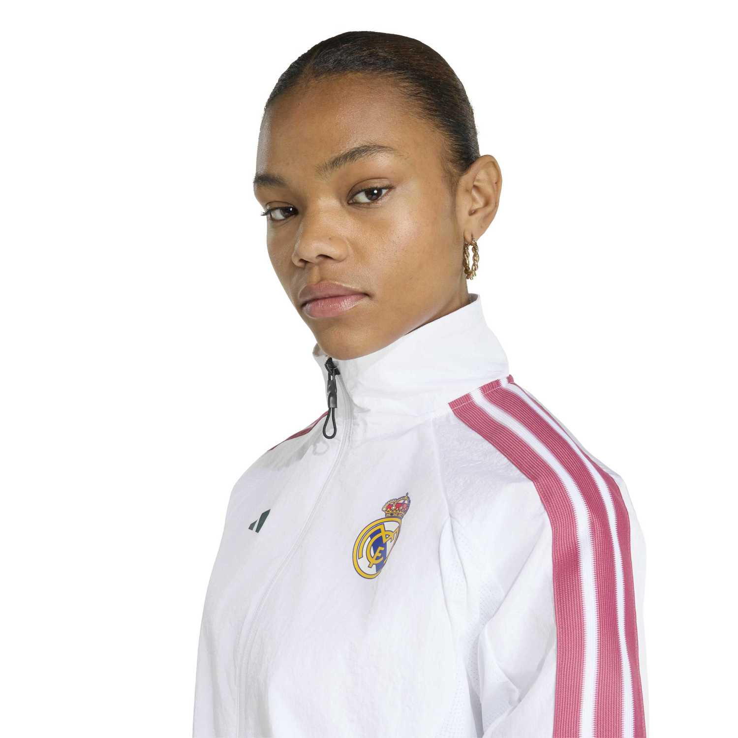 Chaqueta Himno Mujer adidas 26/27 Blanca