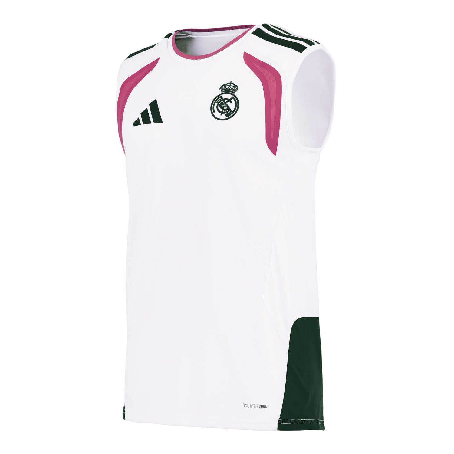 Mens UCL Pro Sleeveless Shirt 26/27 White