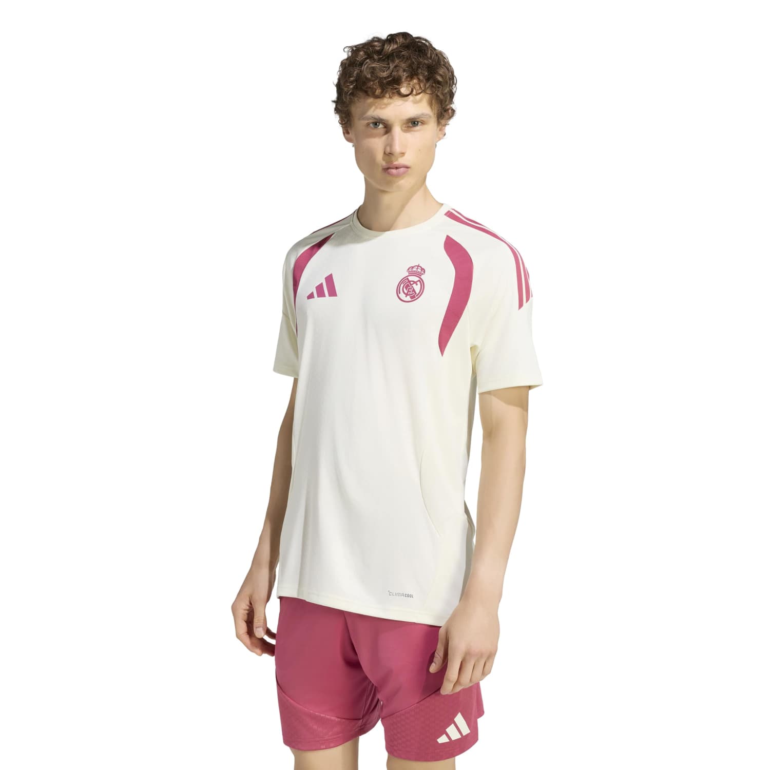Maillot Technique d'Entraînement Homme adidas 26/27 Beige