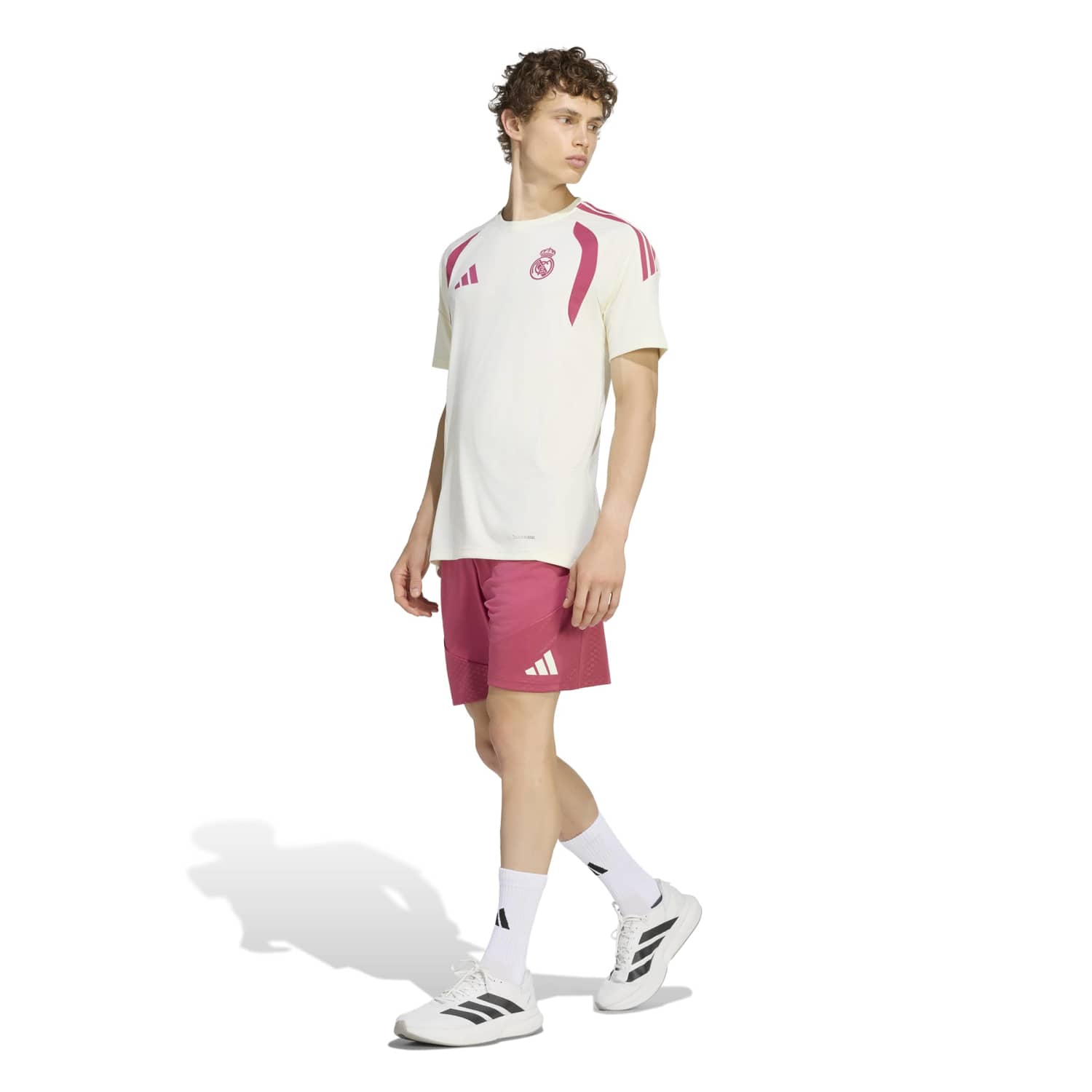 Mens adidas Training Shirt 26/27 Beige – Official Real Madrid Store