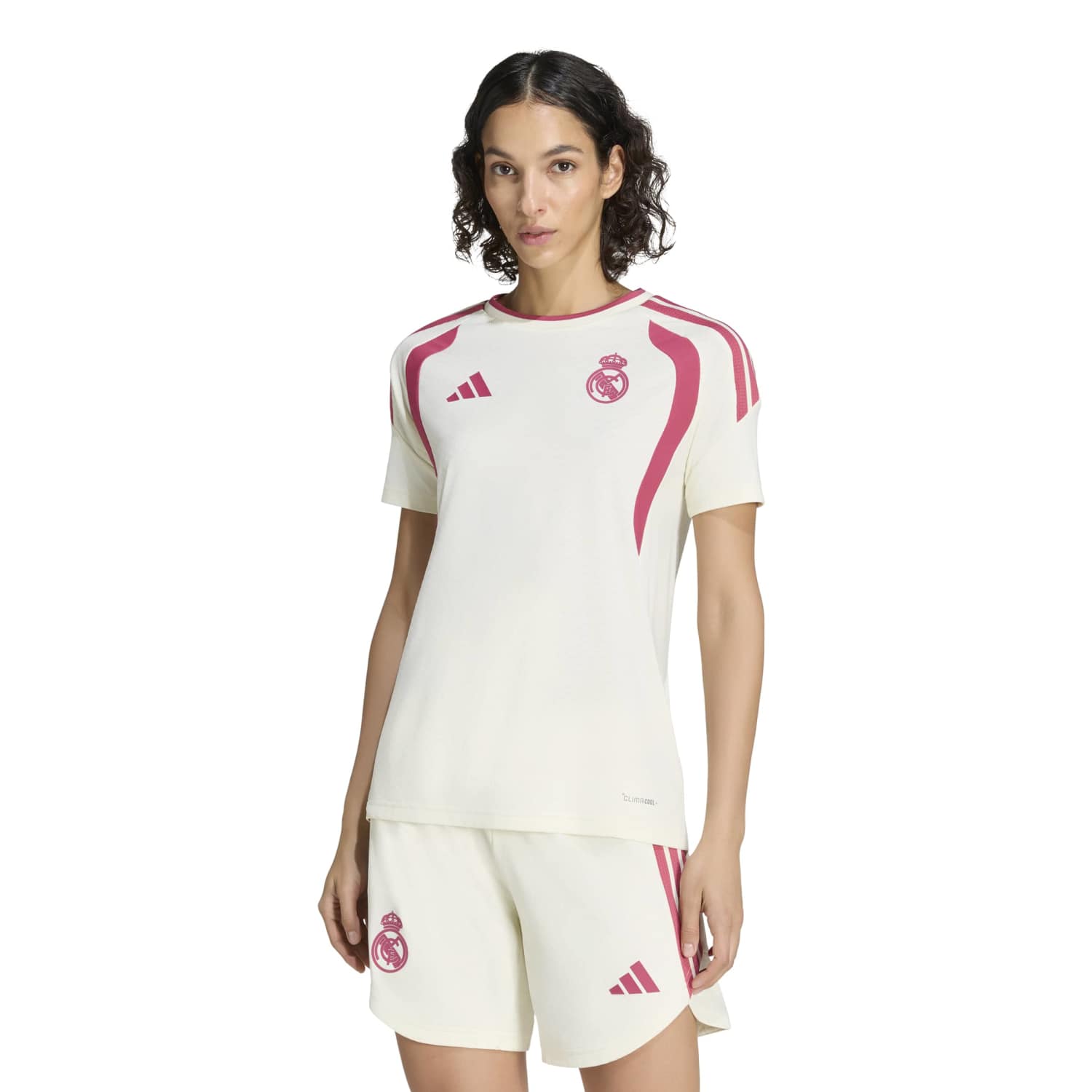 Camiseta Mujer adidas Entrenamiento 26/27 Beige