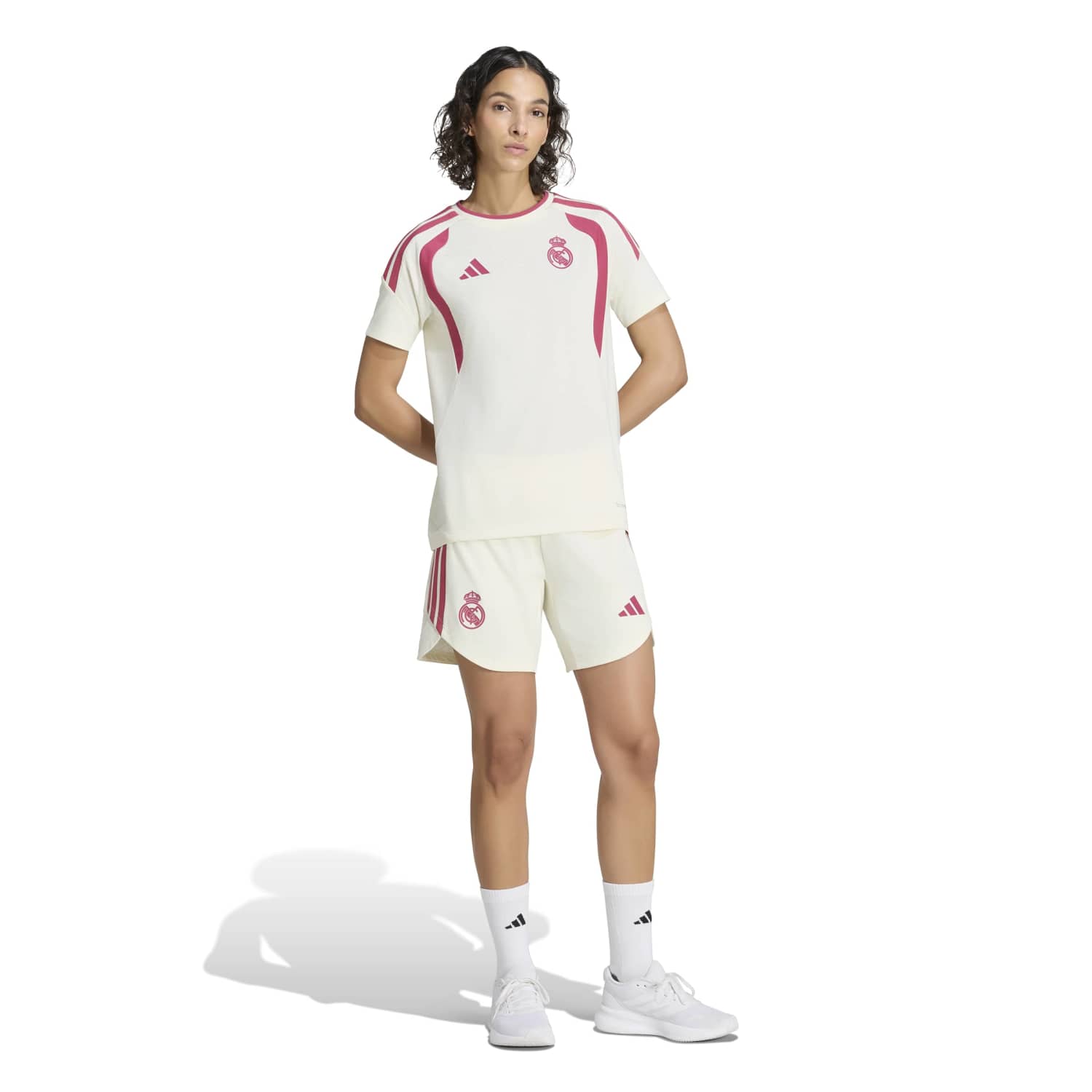 Camiseta Mujer adidas Entrenamiento 26/27 Beige