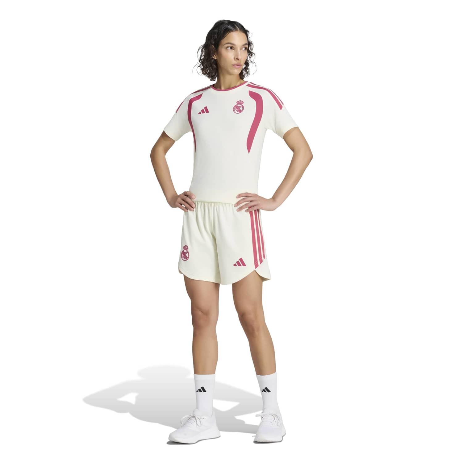 Camiseta Mujer adidas Entrenamiento 26/27 Beige
