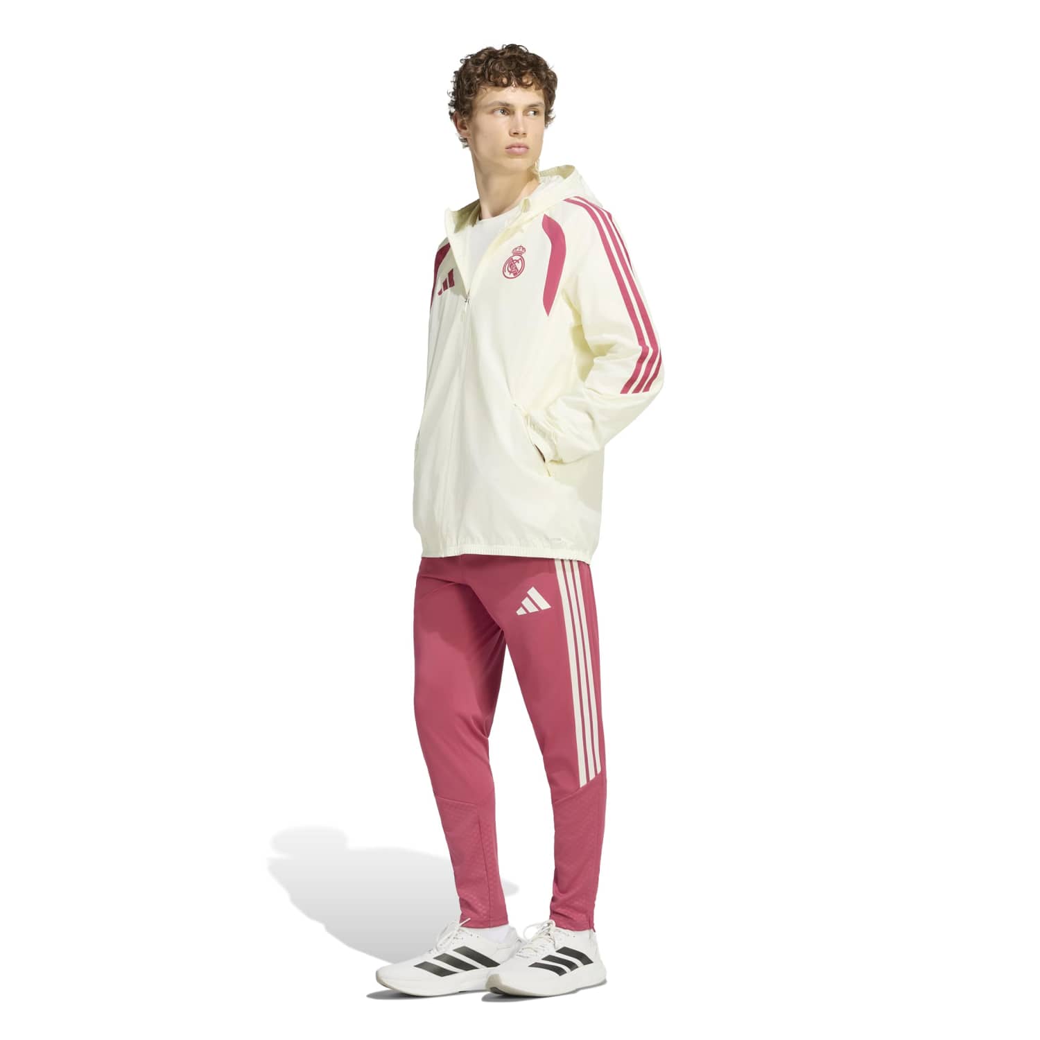 Mens adidas Training All Weather Jacket 26/27 Beige – Official