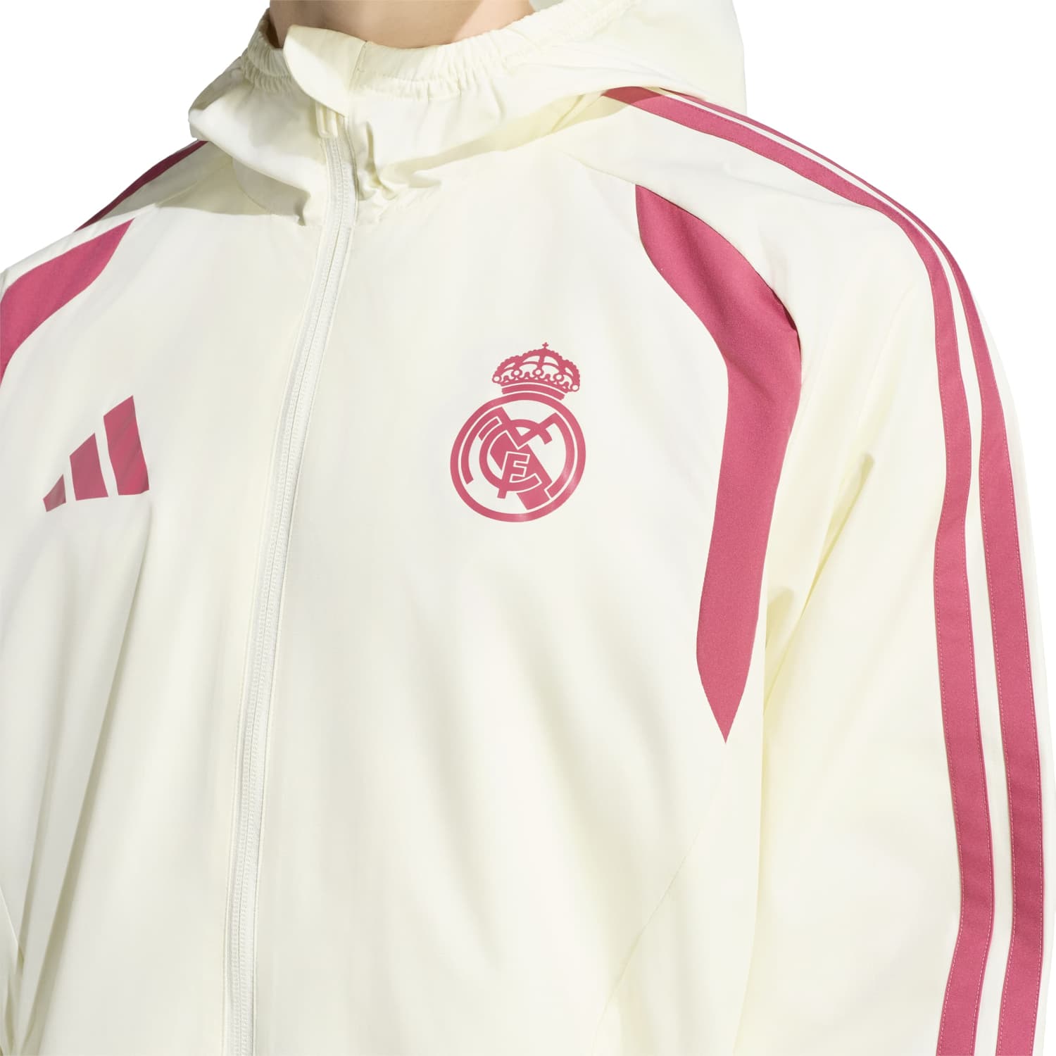 Mens adidas Training All Weather Jacket 26/27 Beige – Official