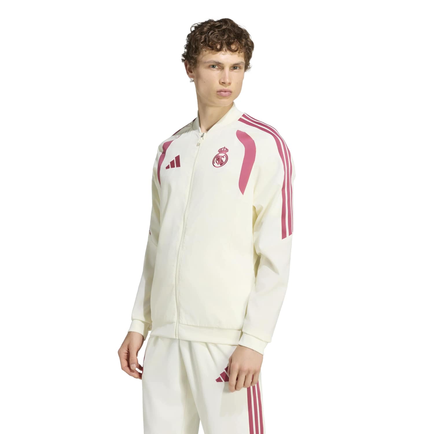 Chaqueta Chándal Hombre adidas Entrenamiento 26/27 Beige