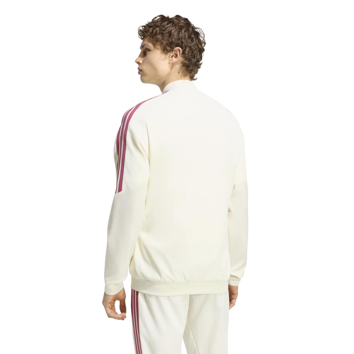 Mens adidas Training Tracksuit Jacket 26/27 Beige – Official Real