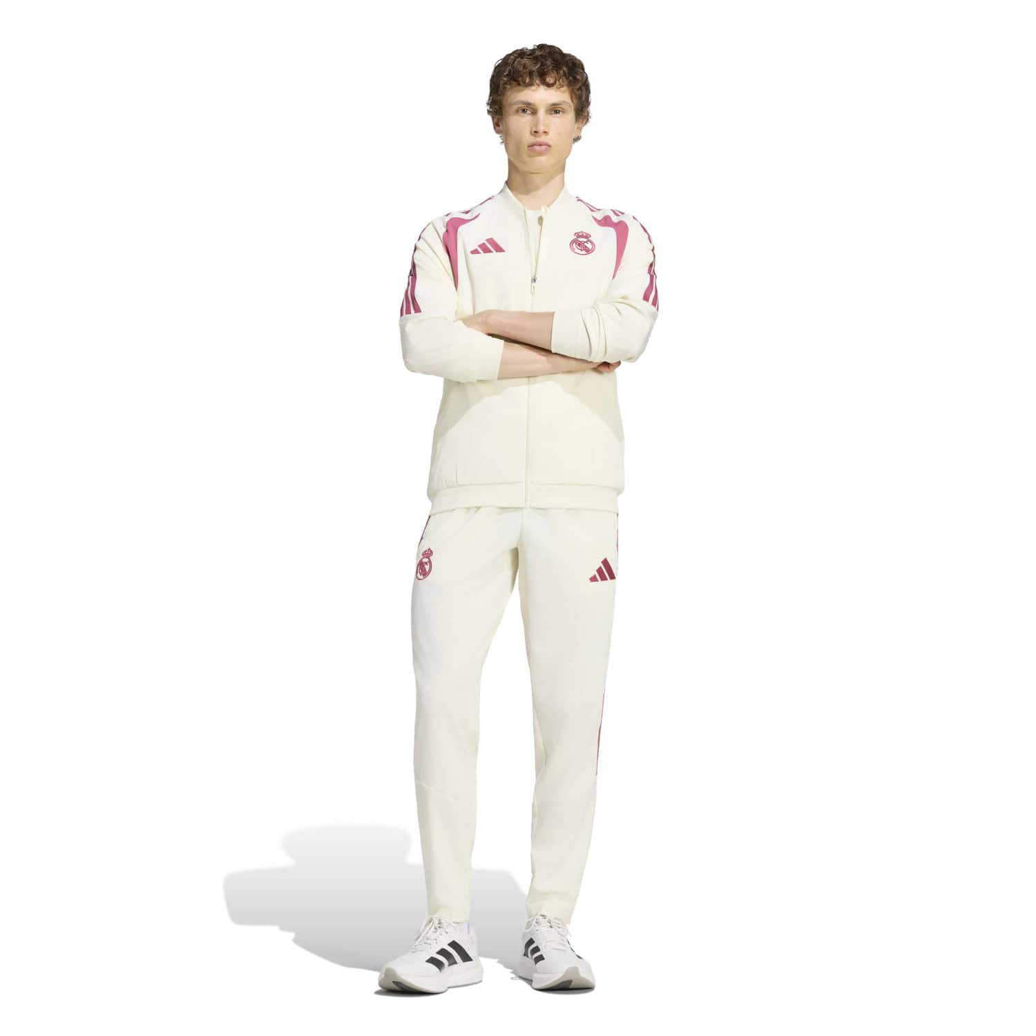 Chaqueta Chándal Hombre adidas Entrenamiento 26/27 Beige