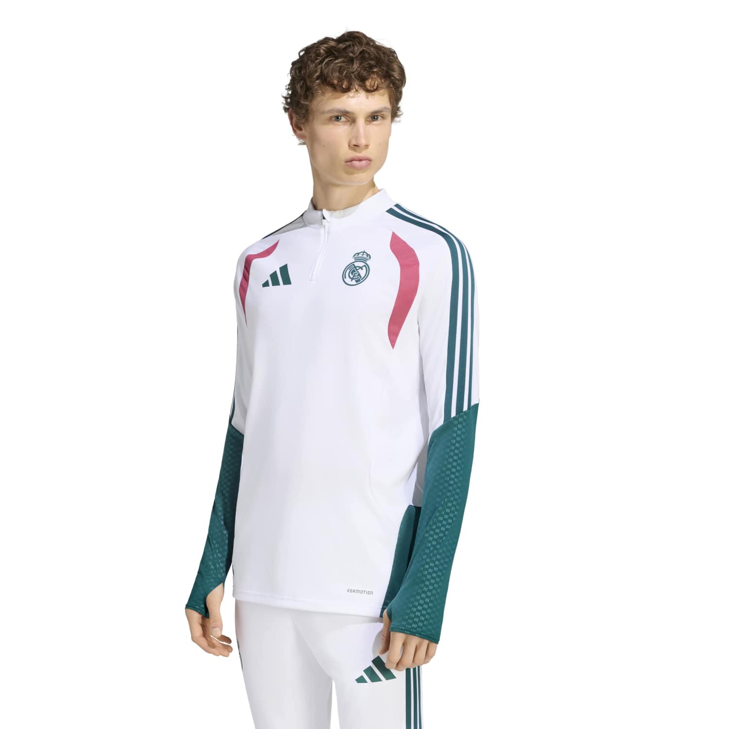 Mens UCL Training Top 26/27 White – Official Real Madrid Store