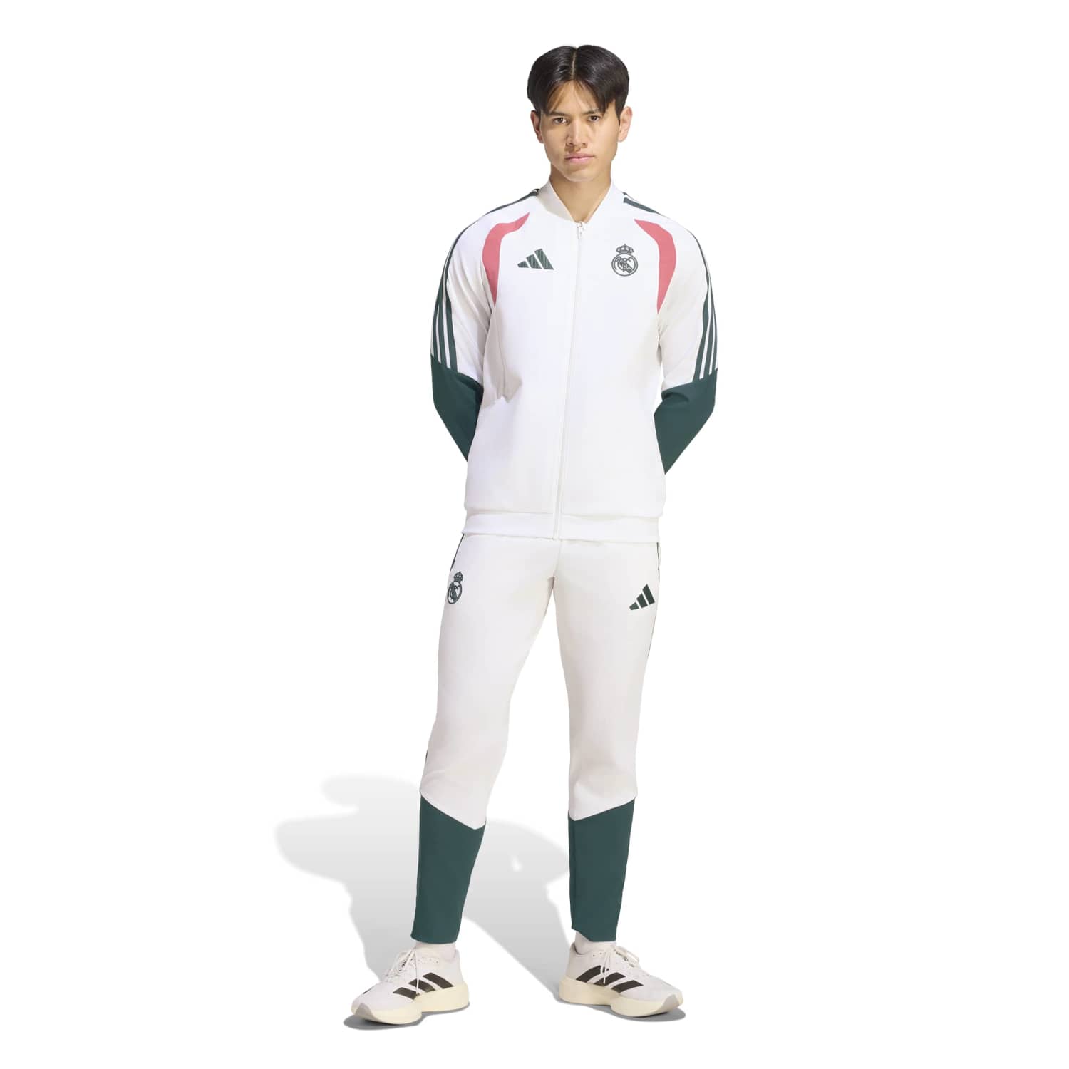 Chaqueta Chándal Hombre adidas Entrenamiento UCL Blanca 26/27