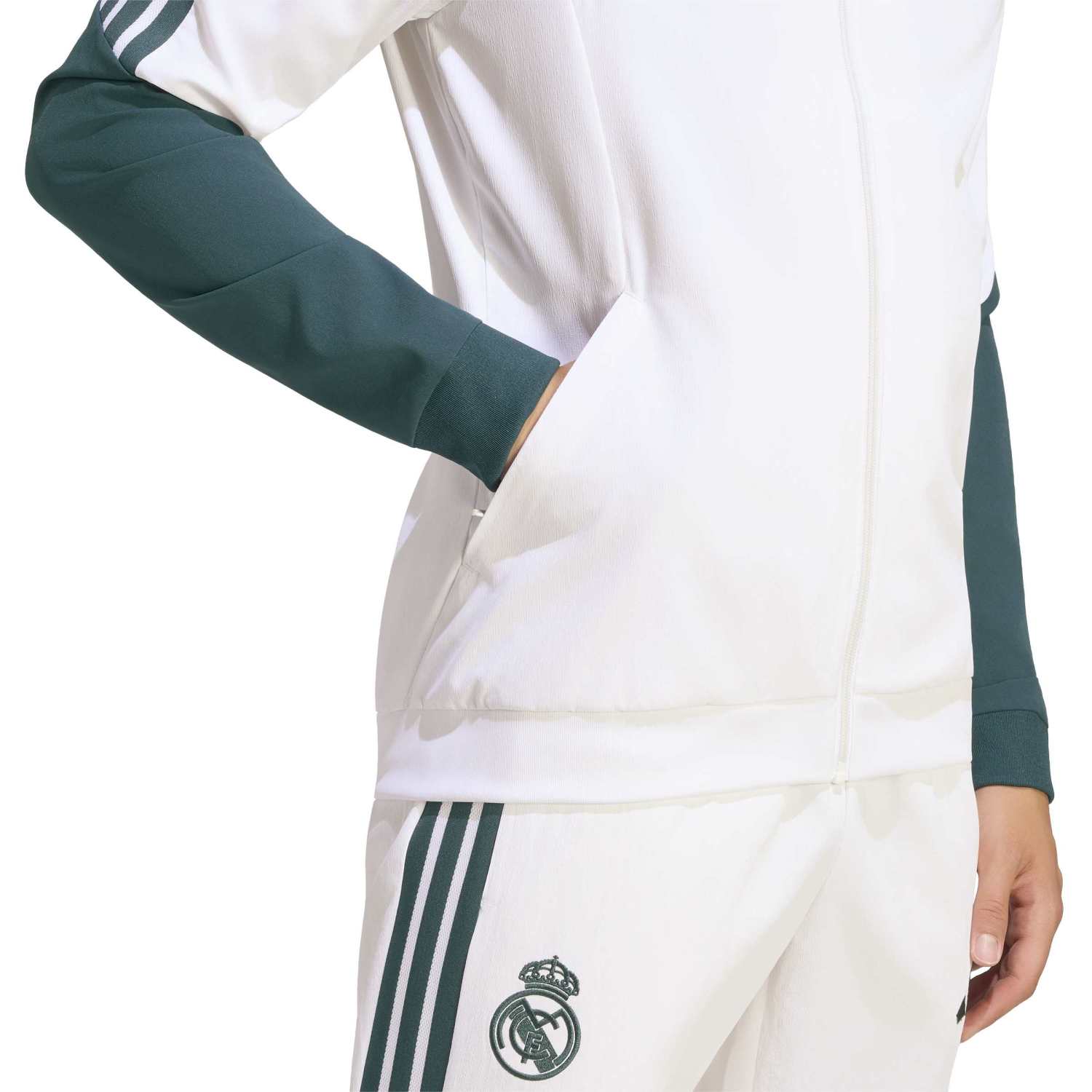 Chaqueta Chándal Hombre adidas Entrenamiento UCL Blanca 26/27
