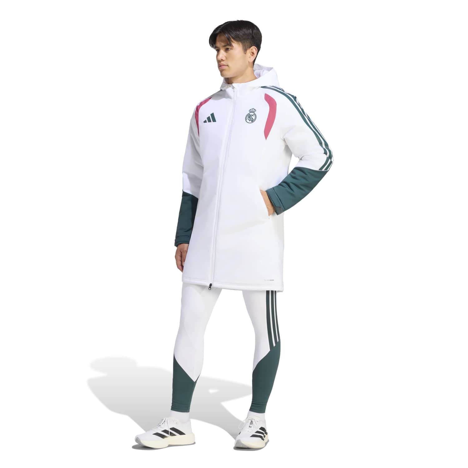 Abrigo Parka Pro Hombre UCL 26/27 Blanca