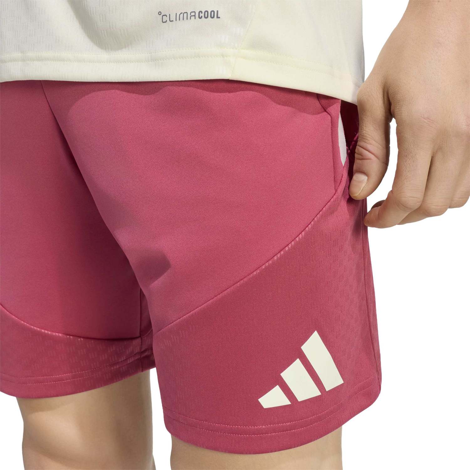 Pantalón Corto Hombre adidas Entrenamiento 26/27 Rosa
