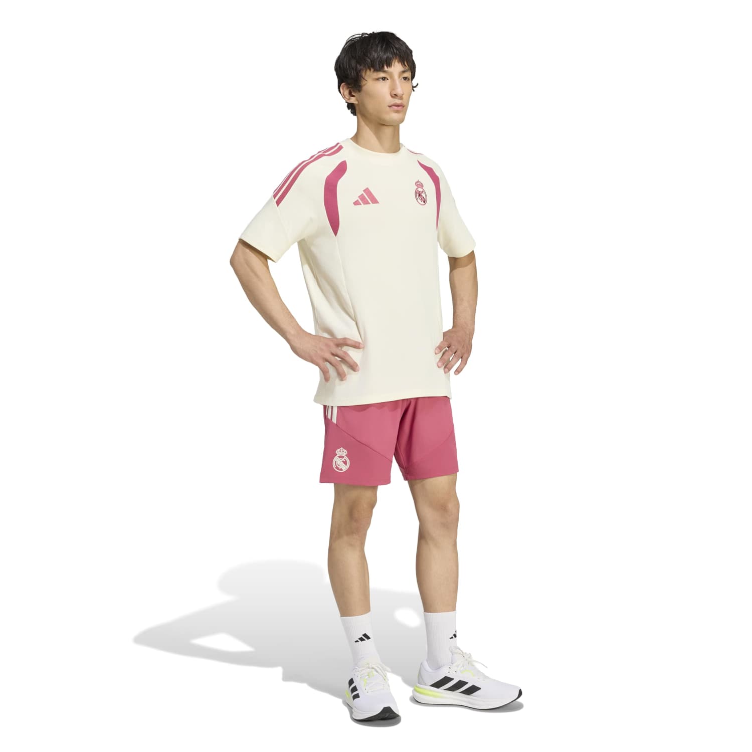 Mens adidas Training Downtime Shorts 26/27 Pink