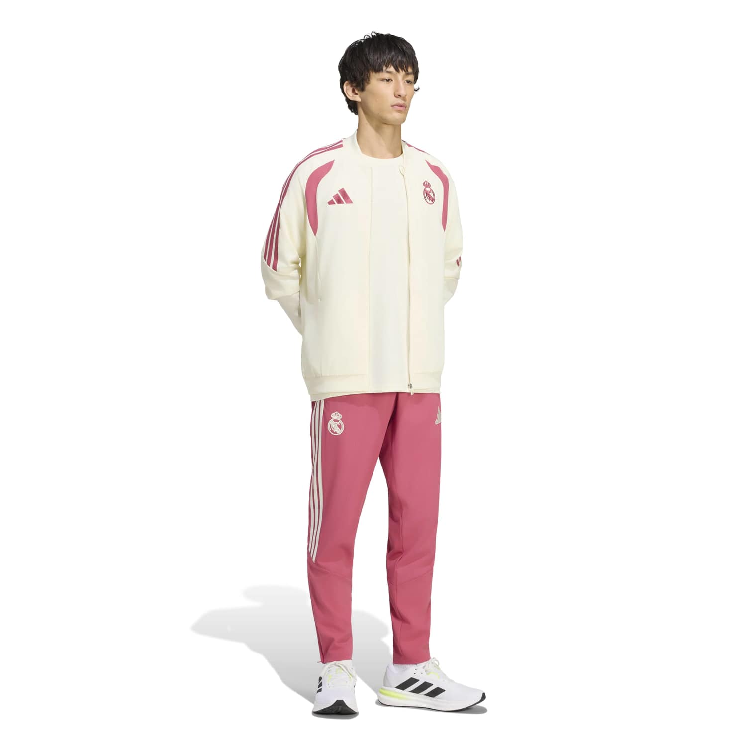 Mens adidas Training Tracksuit Pants 26/27 Pink