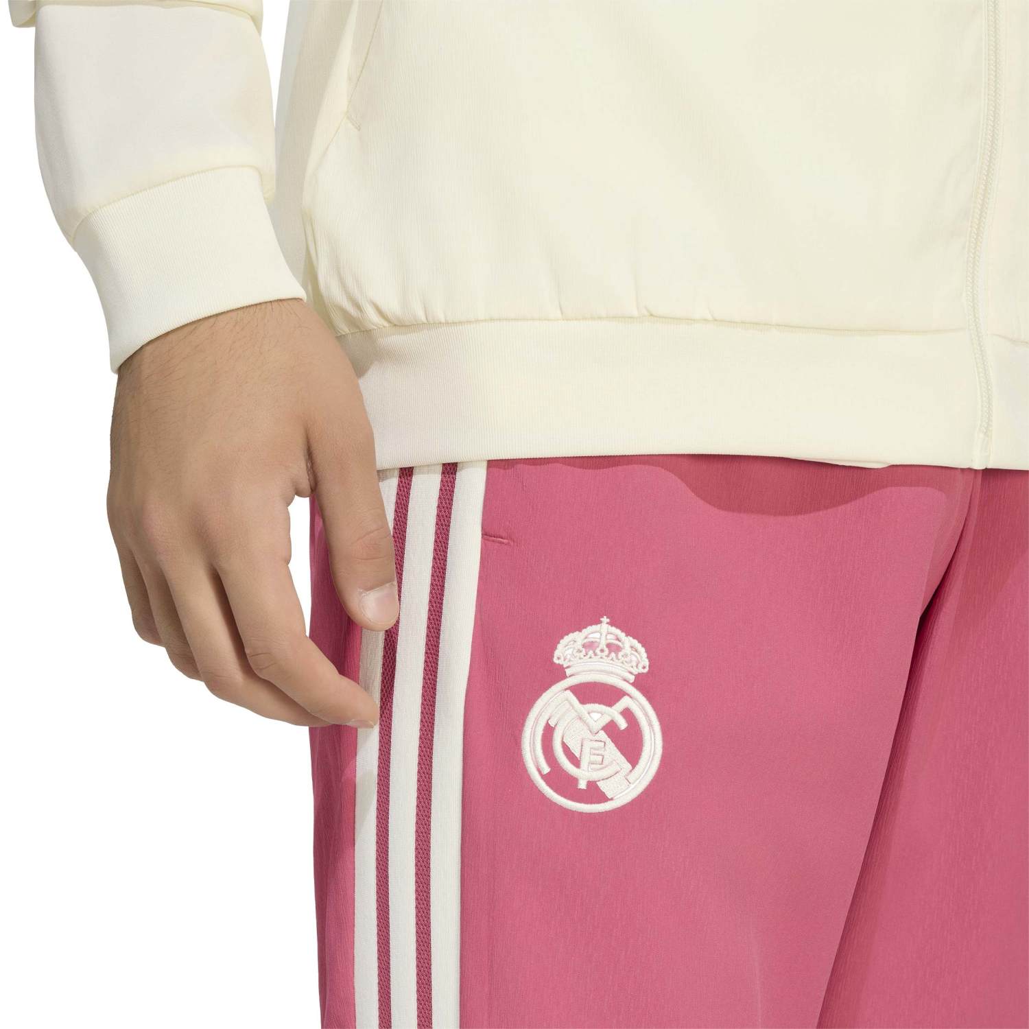 Mens adidas Training Tracksuit Pants 26/27 Pink