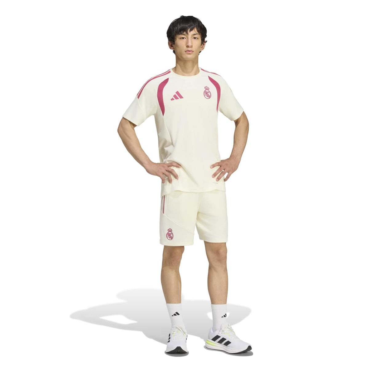 Mens adidas Training Shorts 26/27 Beige